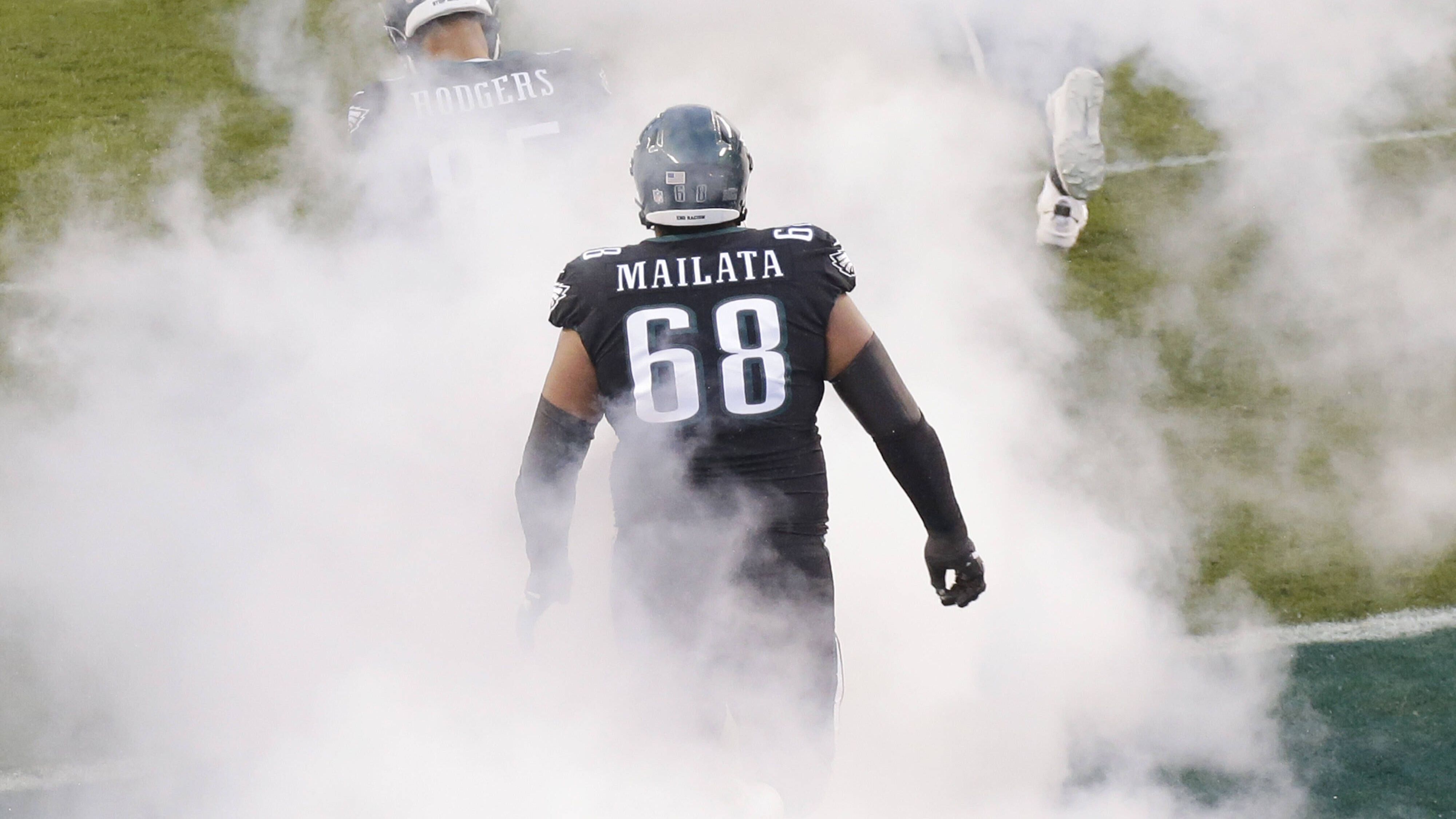 <strong>Platz 69: Jordan Mailata (Philadelphia Eagles)</strong> <br>Position: Offensive Tackle<br>Platzierung letzte Saison: -