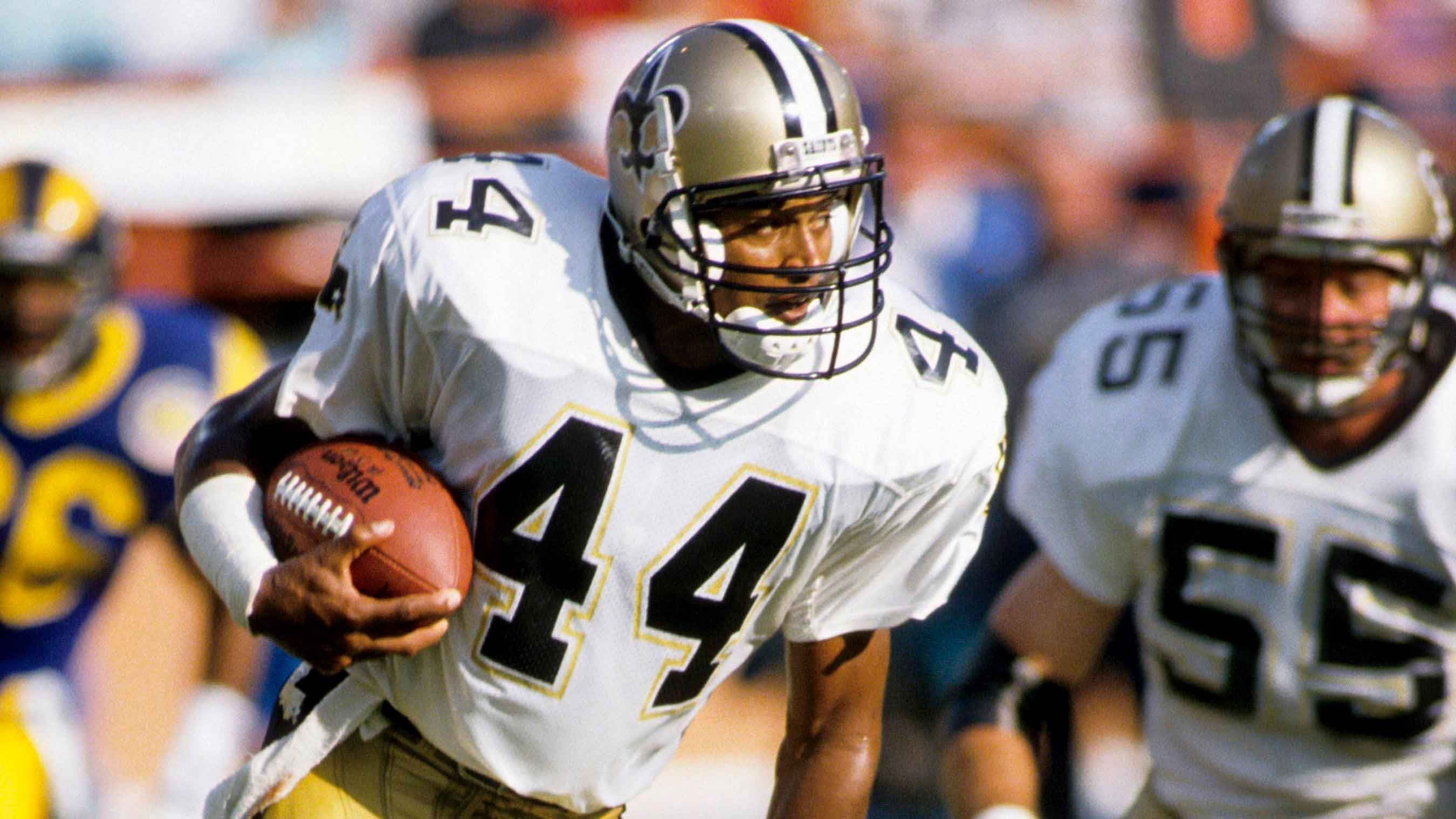 
                <strong>New Orleans Saints</strong><br>
                &#x2022; Franchise-Rekord (all-time): Dave Waymer (im Bild), 1980-89: 37<br>&#x2022; Franchise-Rekord (eine Saison): Dave Whitsell, 1967: 10<br>
              