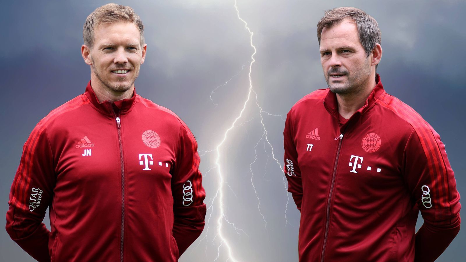 
                <strong>Nagelsmann vs. Tapalovic</strong><br>
                Dennoch blieb auch diese erfolgreichen Phase des Rekordmeisters nicht konfliktfrei. Die Bayern trennten sich am 23. Januar 2023 vom langjährigen Torwart-Coach Toni Tapalovic, engster Vertrauter des verletzten Kapitäns Manuel Neuer. Nagelsmann galt als Initiator hinter dieser Entscheidung. Der damals schon verletzte Neuer gab daraufhin ein vereinskritisches Interview, meinte, dass ihm diese Entscheidung, seinen Vertrauten rauszuwerfen, das "Herz rausgerissen" habe. Als Tapalovic-Nachfolger bekam Nagelsmann mit Michael Rechner einen eigenen Vertrauten, den er schon aus gemeinsamen Tagen in Hoffenheim kannte und schätzte.
              