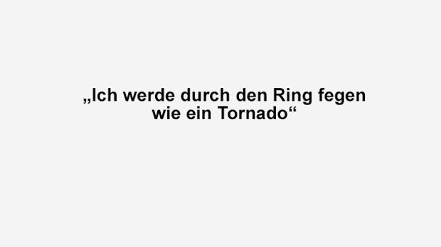 
                <strong>Tim Wiese</strong><br>
                Wieses Ankündigung, wie sein Wrestling-Debüt ablaufen wird. 
              