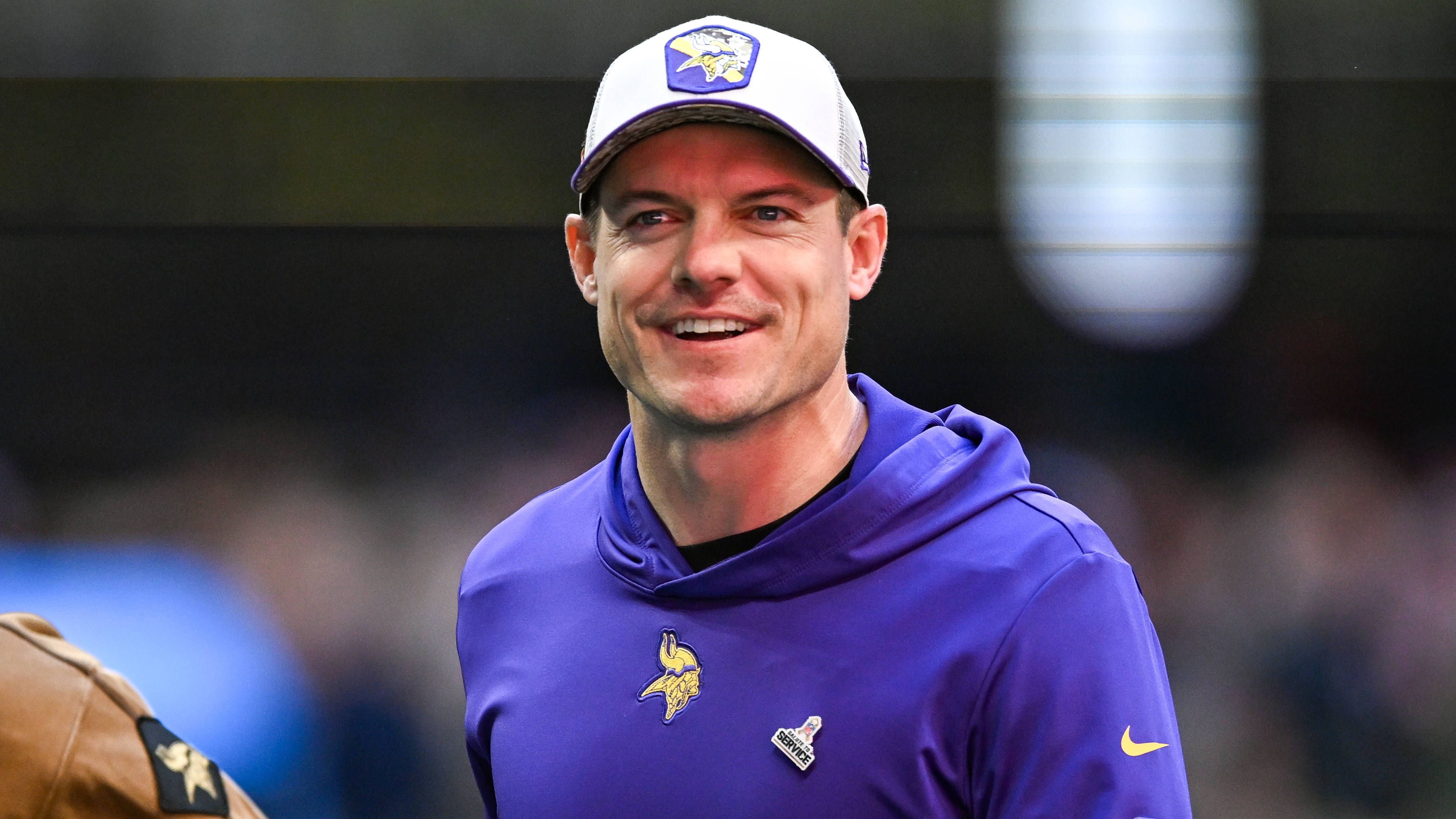 <strong>Platz 11 (geteilt): Kevin O'Connell (Minnesota Vikings)</strong><br>- Siege: 20<br>- Niederlagen: 14<br>- Siegquote: 59 Prozent