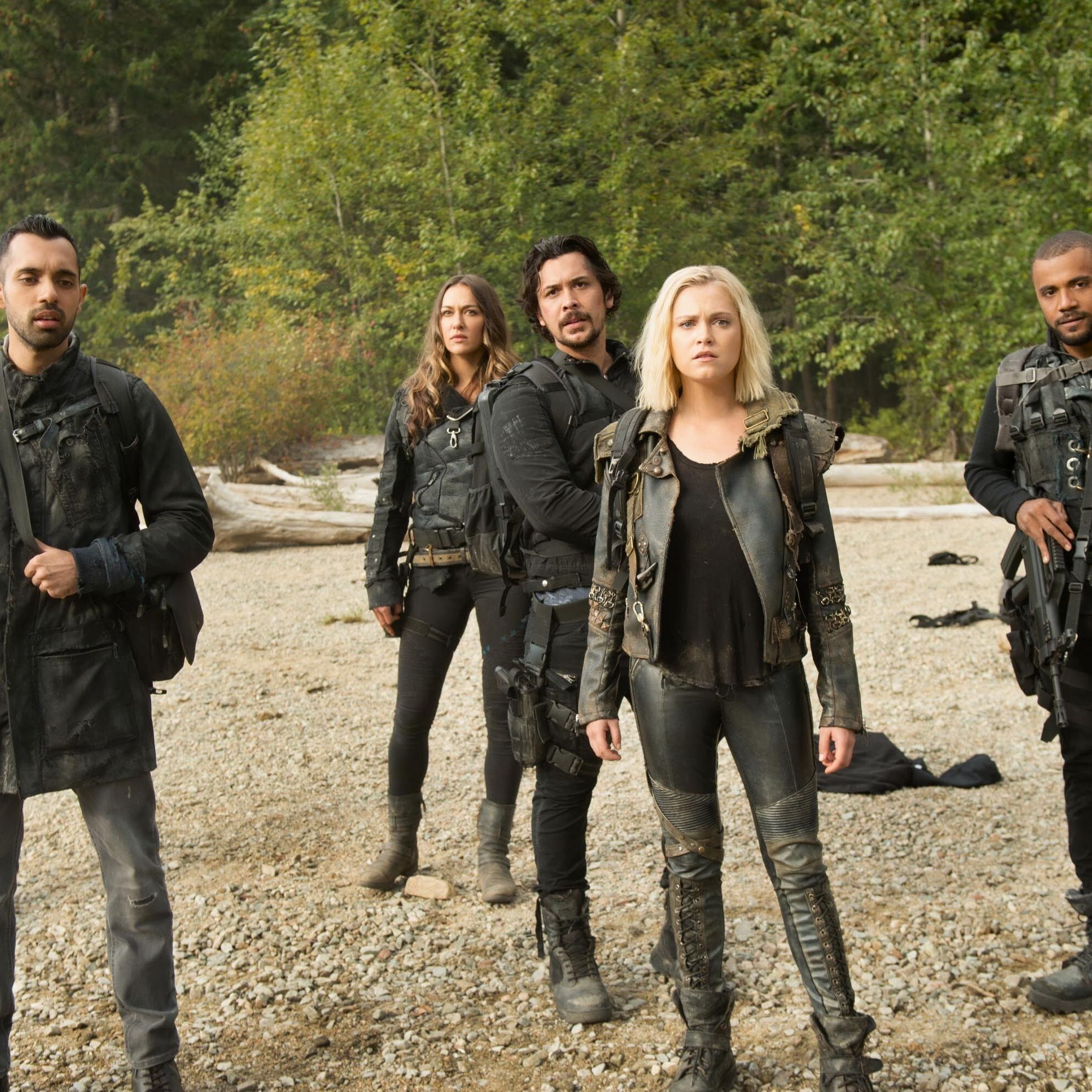 The 100 auf joyn: Mit Jordan Bolger, Sachin Sahel, Tasya Teles, Bob Morley, Eliza Taylor, Jarod Joseph in