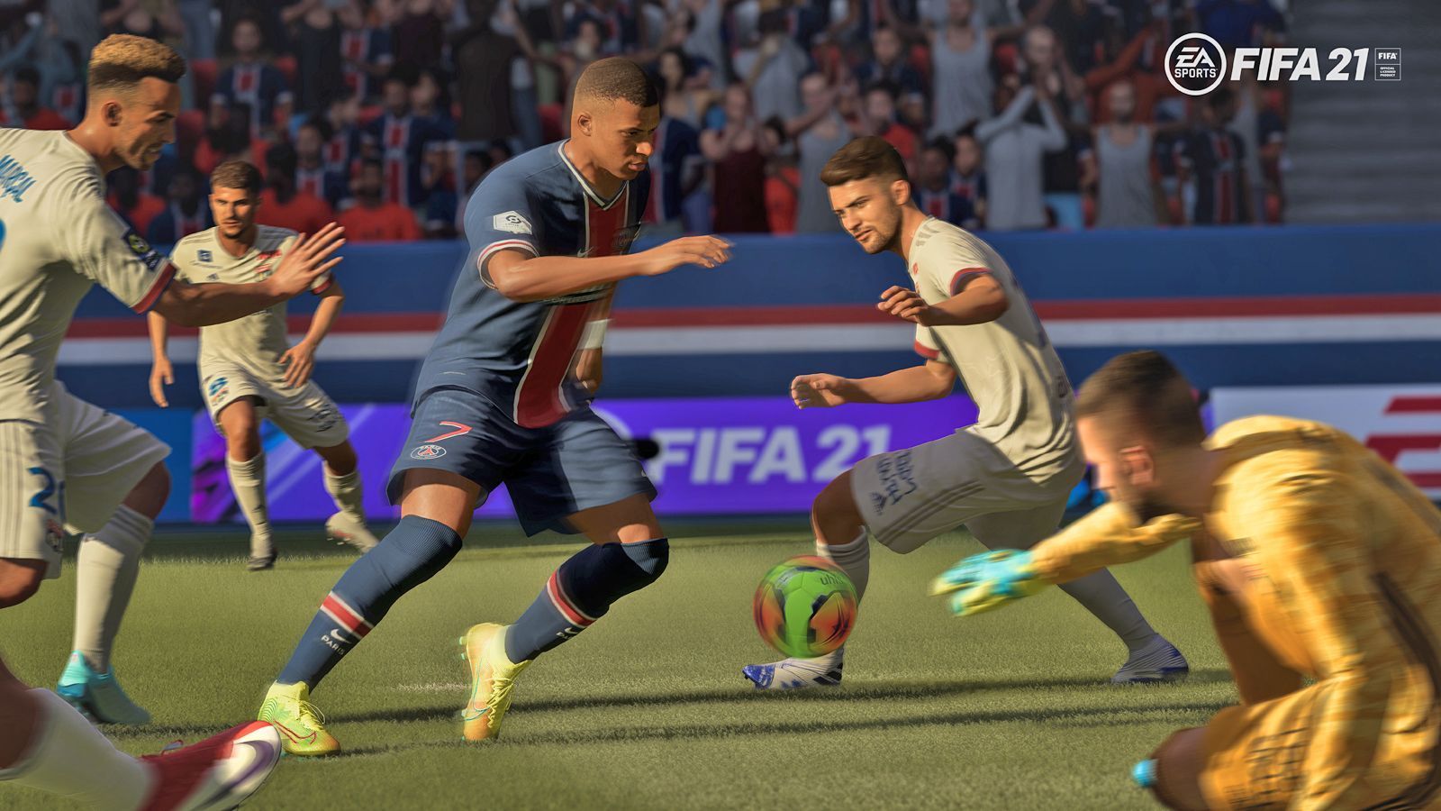 
                <strong>FIFA 21: Alle Gameplay-Neuerungen im Überblick</strong><br>
                Agile Dribbling: Eine wesentliche Neuerung ist das "Agile Dribbling". Damit wird es möglich sein, enge Ballführung und schnelle Richtungswechsel auf engstem Raum zu ermöglichen. So können selbst aus ausweglosen Situationen, wie Zweikämpfen an der Eckfahne, noch Tormöglichkeiten entstehen.
              