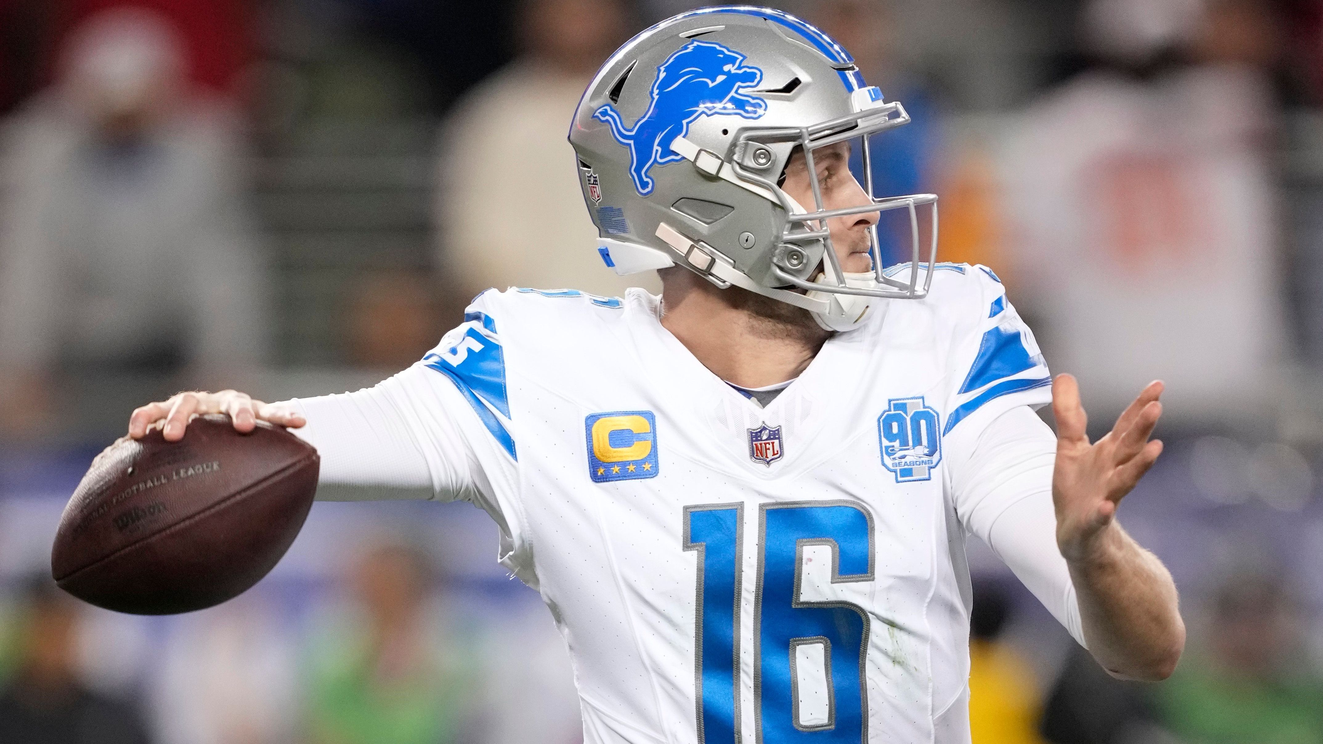 <strong>Platz 6: NFC North</strong><br>Die NFC South könnte schon nächstes Jahr deutlich weiter oben in diesem Ranking auftauchen. Jared Goff führt die Division mit den Lions an, Jordan Love spielt eine überragende zweite Saisonhälfte. Und in Caleb Williams und J.J. McCarthy gibt es zwei Top-Prospects, die die Zukunft der Bears bzw. Vikings in goldene Zeiten führen sollen. Aktuell aber sind das noch Fragezeichen.