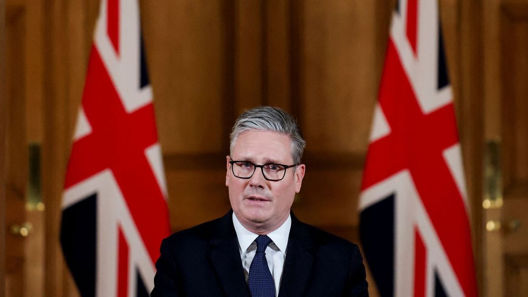 Großbritannien erkennt als erstes G7-Land einen Staat Palästina an.