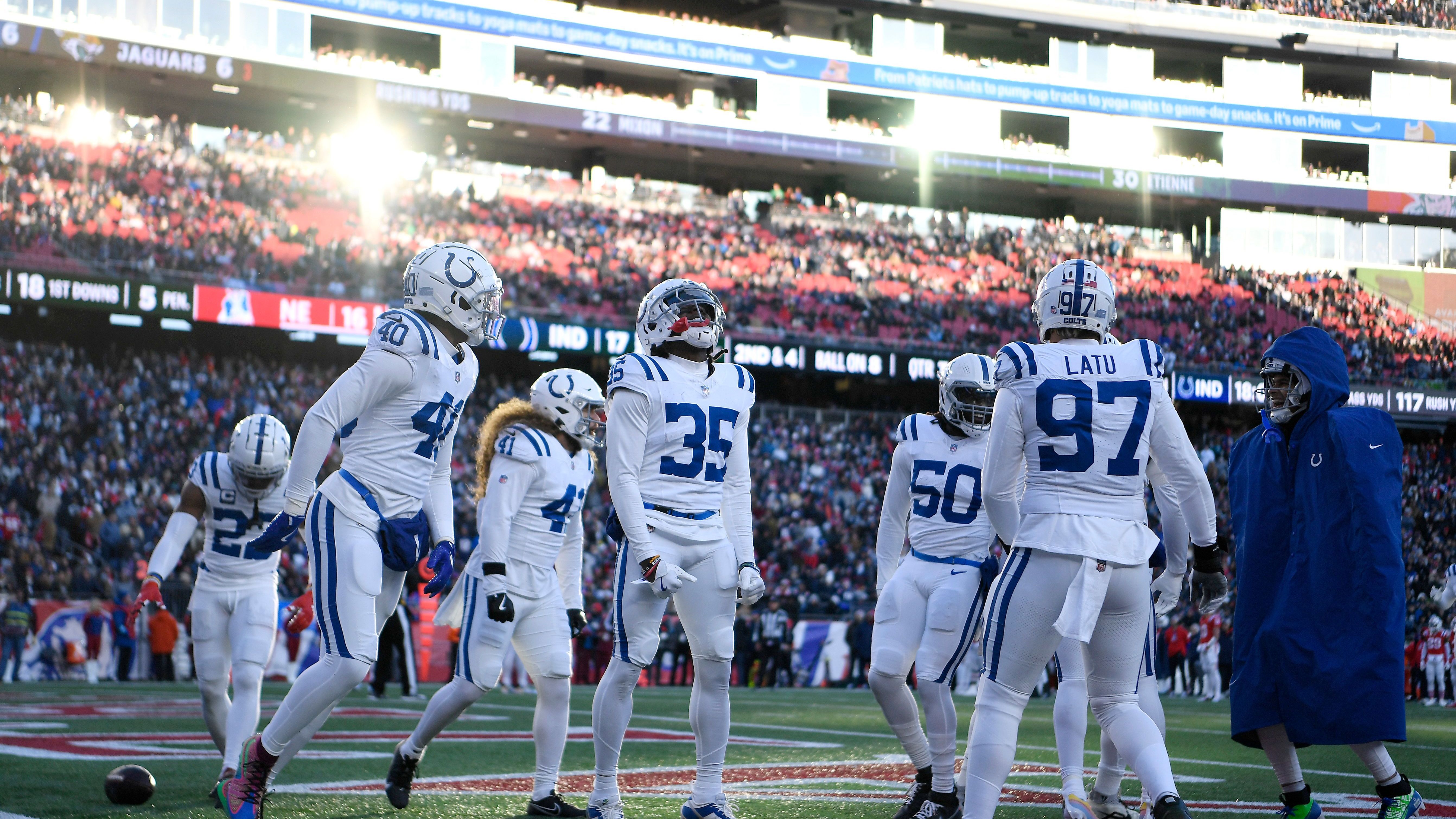 <strong>Platz 11 (geteilt): Indianapolis Colts</strong><br>4th Quarter Point Differential: +16<br>Point Differential gesamt: -31