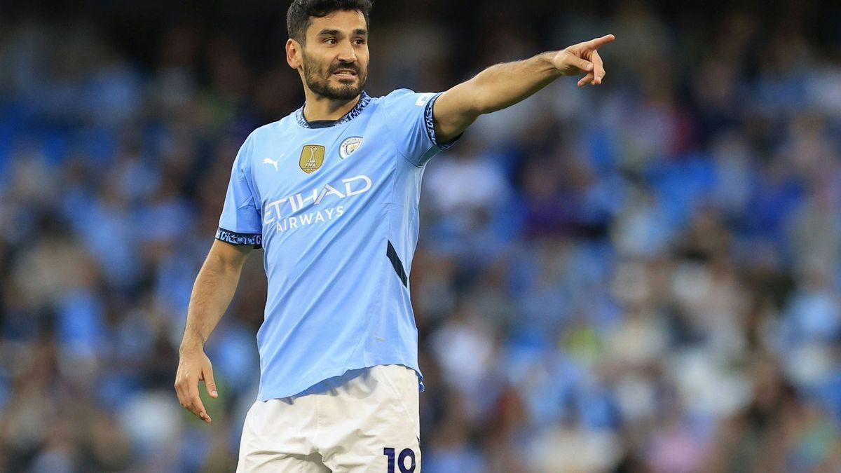 Ilkay Gündogan im Trikot von Manchester City