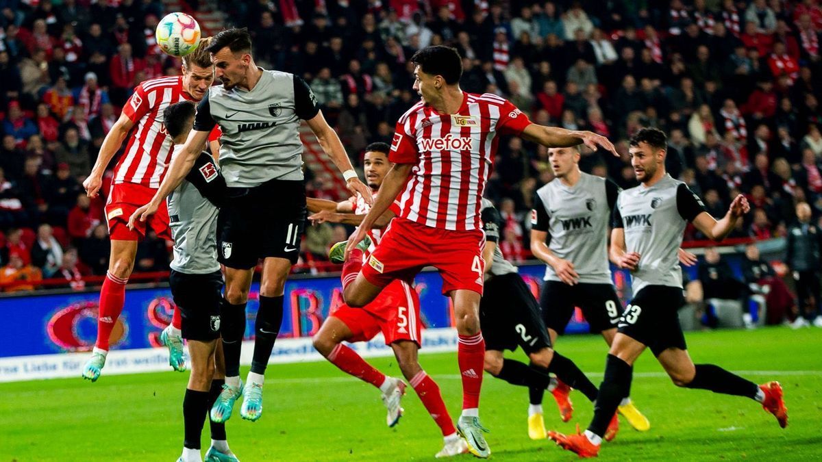 Union Berlin stolpert über kämpfende Augsburger