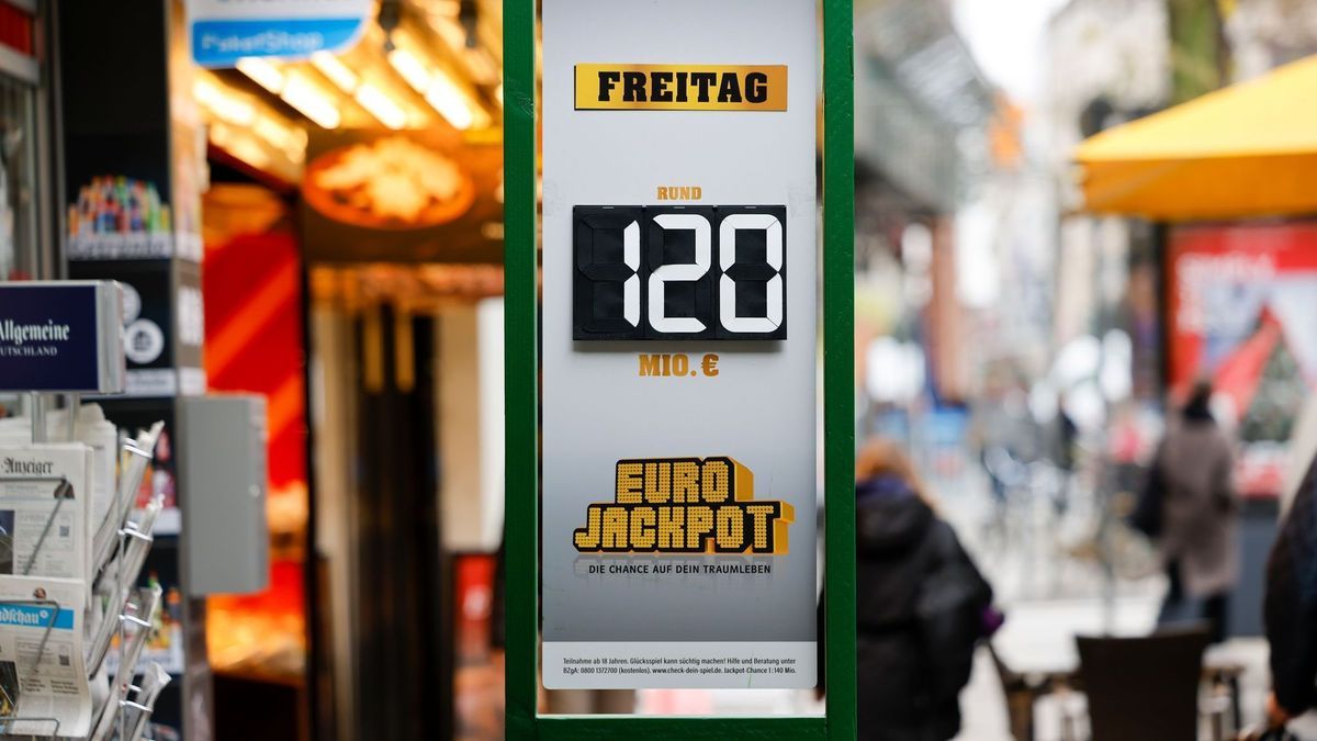 120 Millionen Euro im Eurojackpot