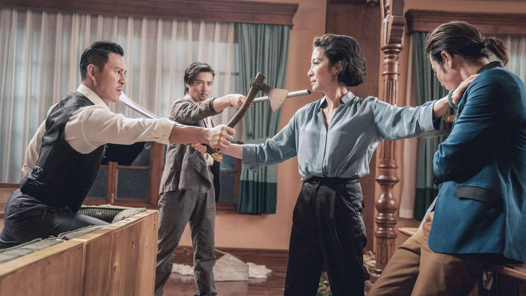 Keving Cheng (rechts) verkörperte in der Serie, aber auch in Filmen bereits den Ip Man. 