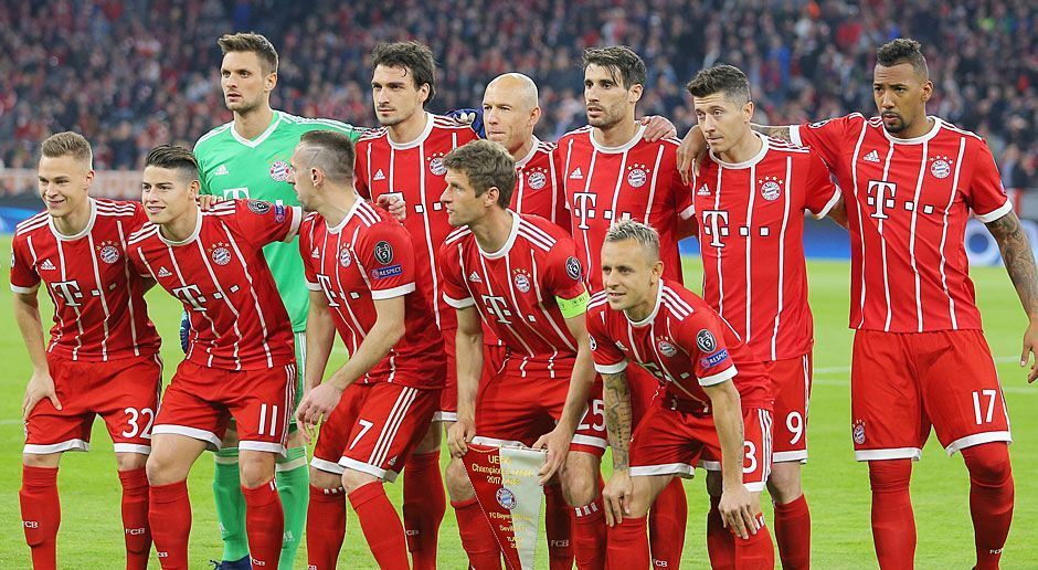 
                <strong>FC Bayern gegen FC Sevilla</strong><br>
                Der FC Bayern steht im Halbfinale der Champions League. Nach einem torlosen Unentschieden werfen die Münchner den FC Sevilla raus. ran.de hat die Profis des deutschen Rekordmeisters benotet.
              