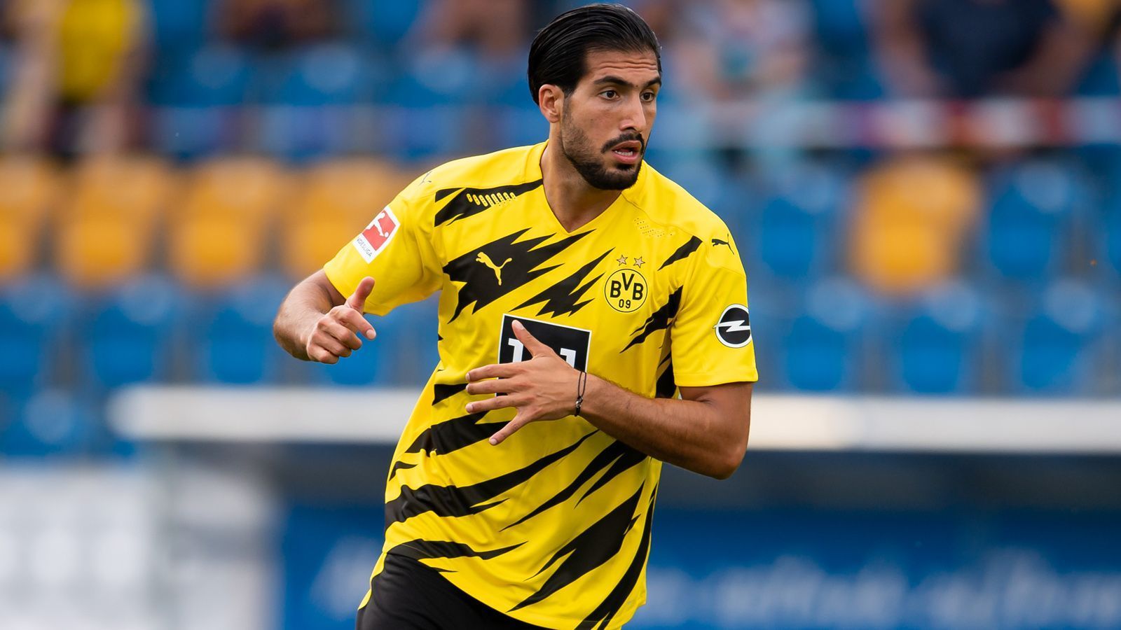 
                <strong>Emre Can</strong><br>
                Seit Anfang 2020 läuft Emre Can für Borussia Dortmund auf. Nach einer halbjährigen Leihe von Juventus Turin wurde der flexibel einsetzbare Profi vom BVB fest verpflichtet. Sein Vertrag in Dortmund läuft bis .
              