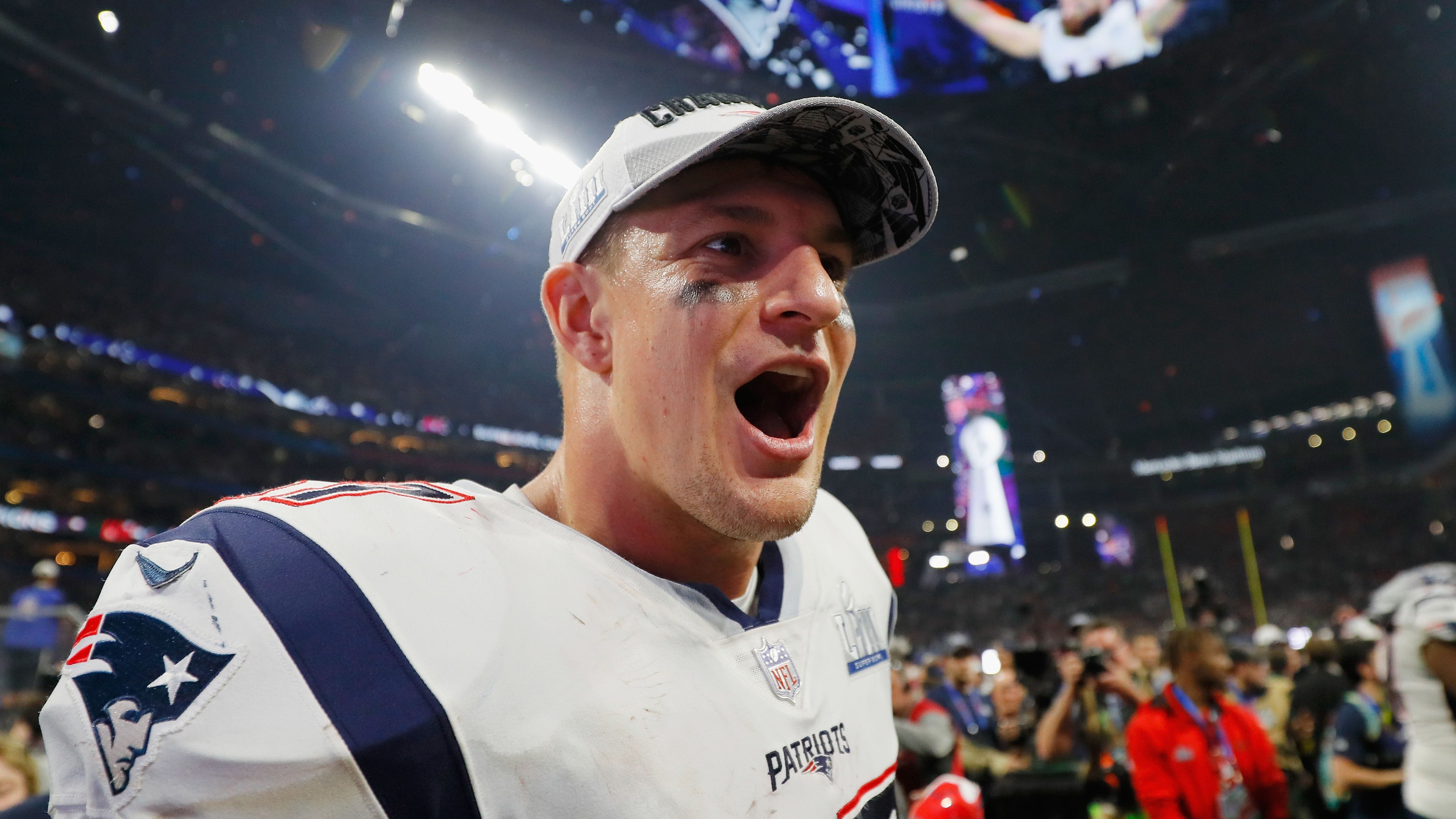 <strong>8. Platz: Rob Gronkowski – 72,42 Millionen Dollar<br></strong>- Saisons aktiv: 2010-2021<br>- Teams: New England Patriots, Tampa Bay Buccaneers