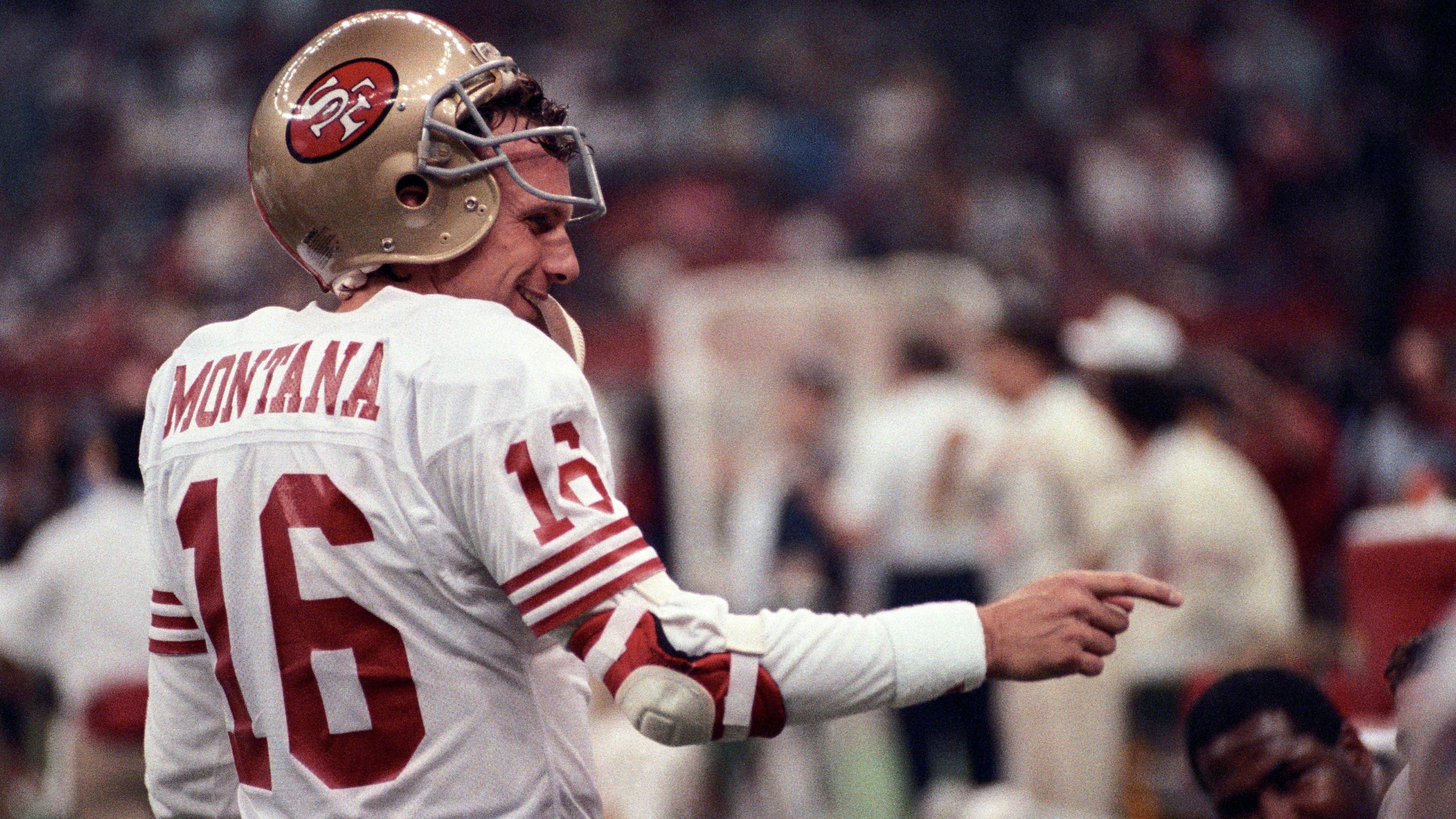 <strong>Joe Montana (1982 &amp; 1985 &amp; 1990) - Quarterback, San Francisco 49ers</strong>