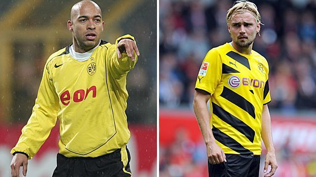 
                <strong>Dede vs. Marcel Schmelzer</strong><br>
                Linker Verteidiger: Dede vs. Marcel Schmelzer - Der Brasilianer war bei der Borussia unangefochtener Stammspieler und Leistungsträger. Mit 33 Einsätzen spielte Dede am häufigsten. Schmelzer hatte hingegen ein durchwachsenes Jahr. Punkt für die BVB-Legende: 2005 3:3 2015.
              