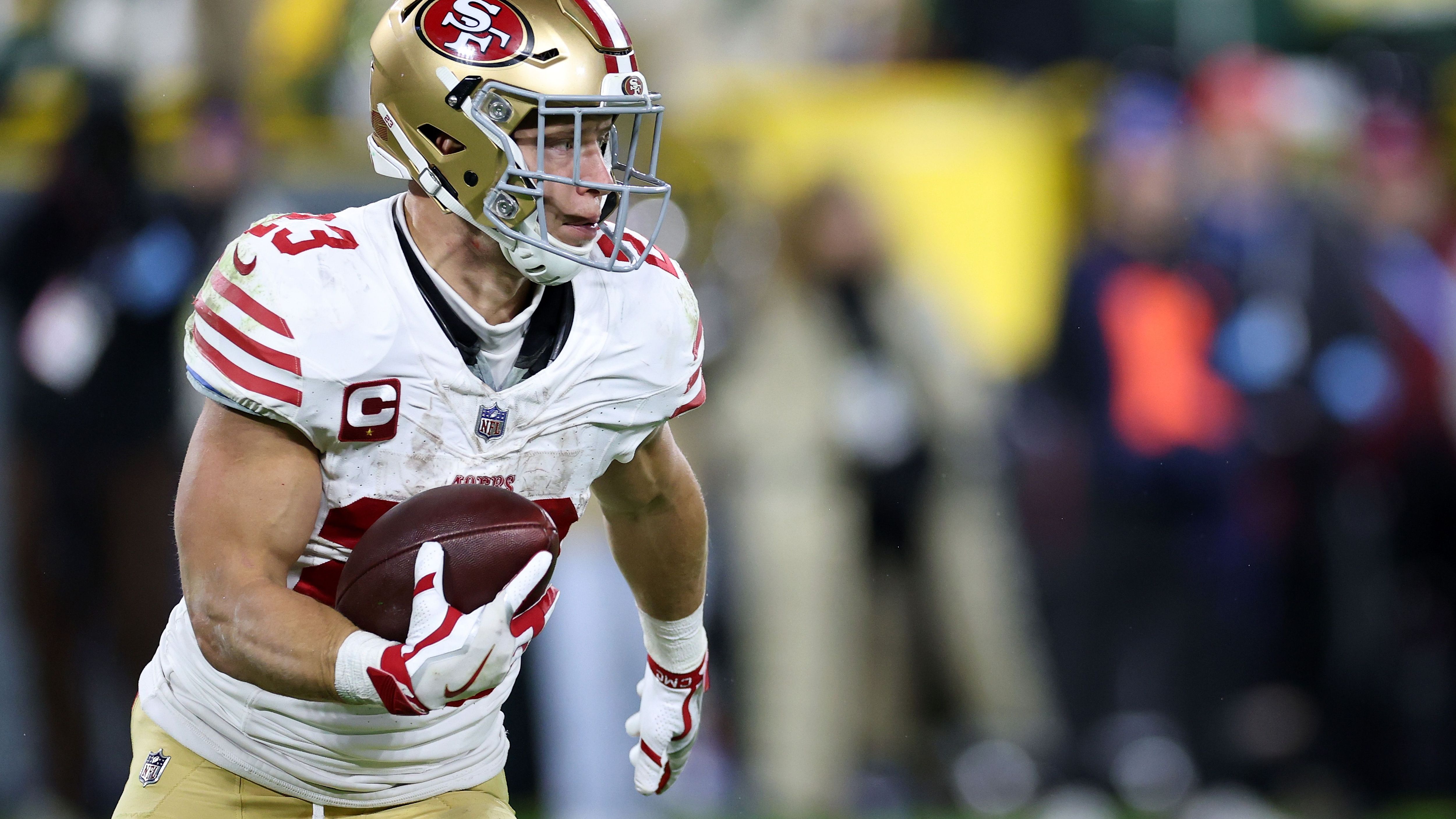<strong>2. Platz: Christian McCaffrey – 81,21 Millionen Dollar<br></strong>- Saisons aktiv: seit 2017<br>- Teams: Carolina Panthers, San Francisco 49ers