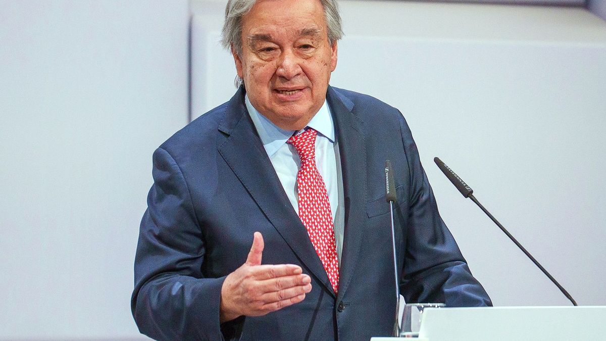 Antonio Guterres, Generalsekretär der Vereinten Nationen.