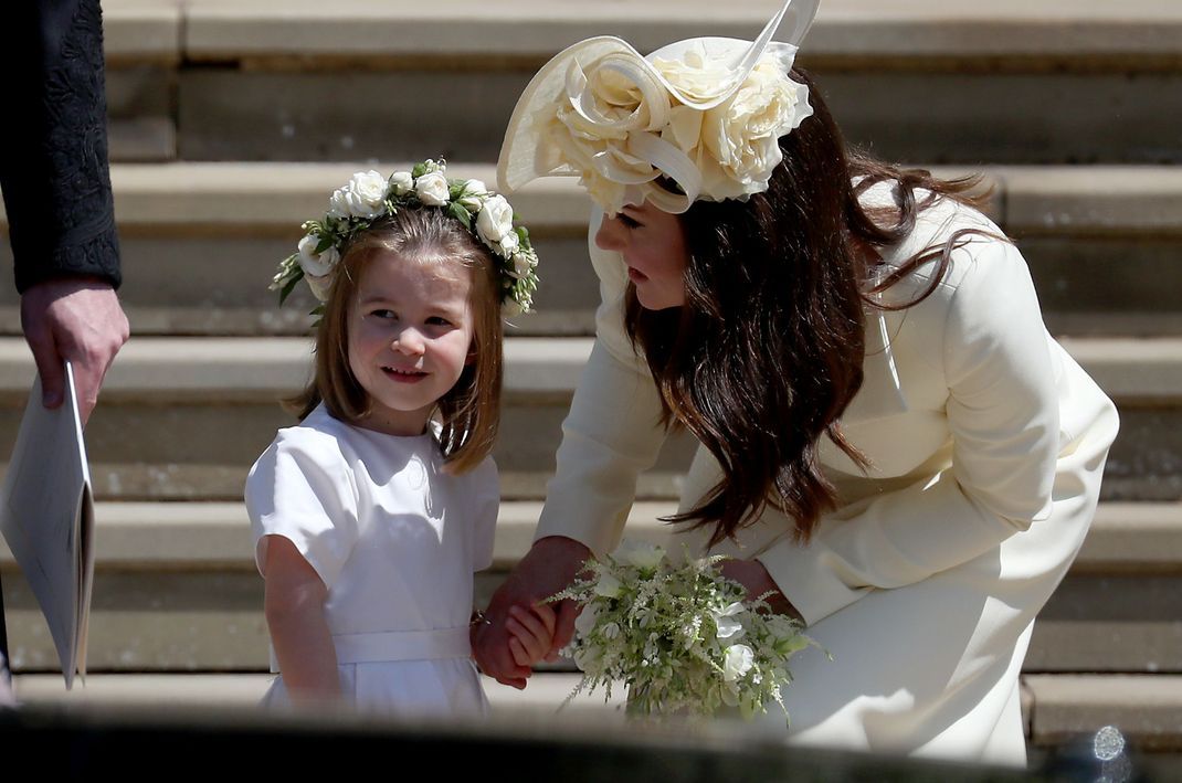 Unförmig und schlecht sitzend – so soll Kate das Kleid von Prinzessin Charlotte beschrieben haben.