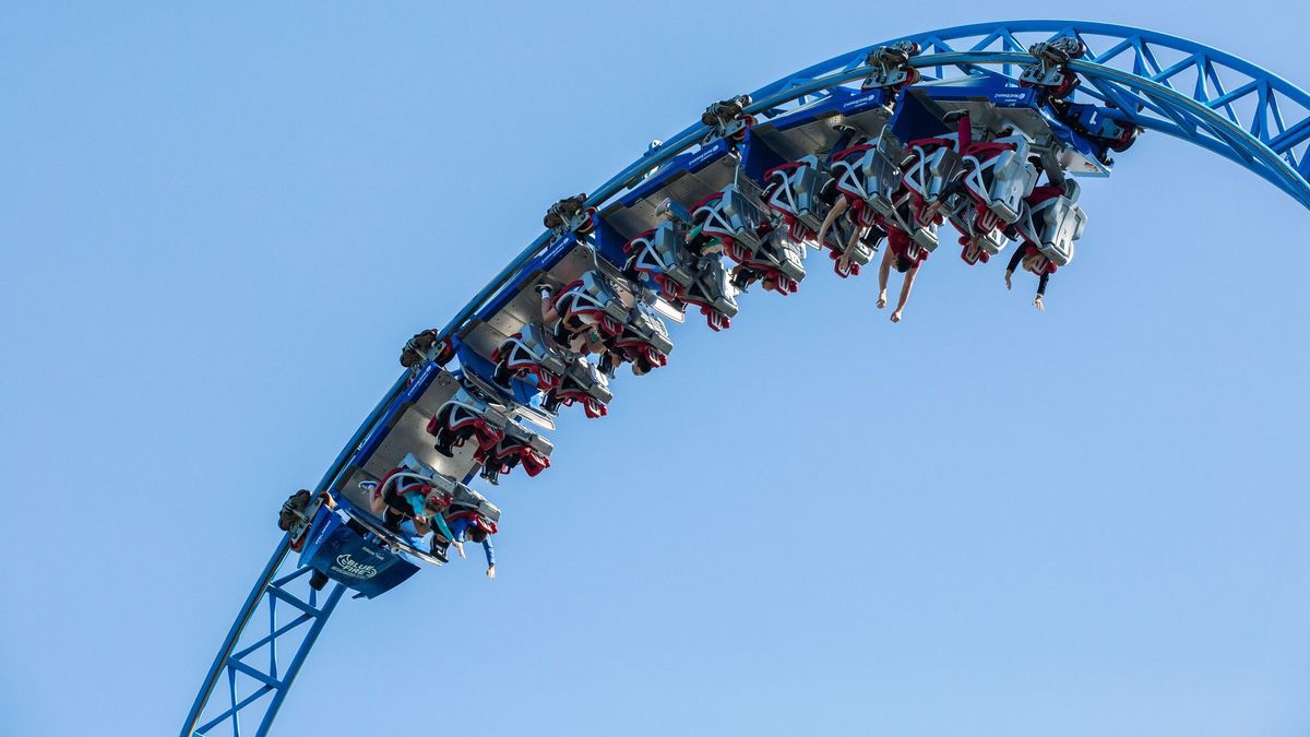 Achterbahn im Europa-Park