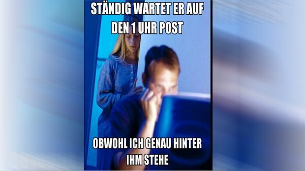 
                <strong>Die starke Frau im Hintergrund</strong><br>
                Die eigene Frau hat da bis 1 Uhr nicht viel zu melden.
              