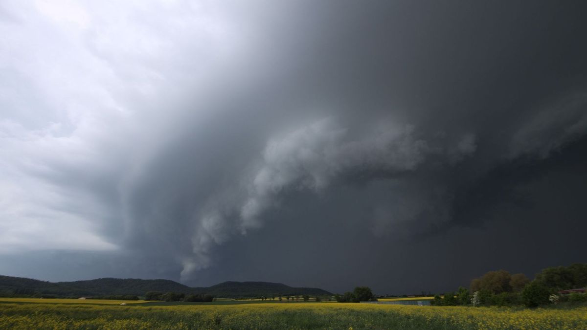 Gewitter in Bayern