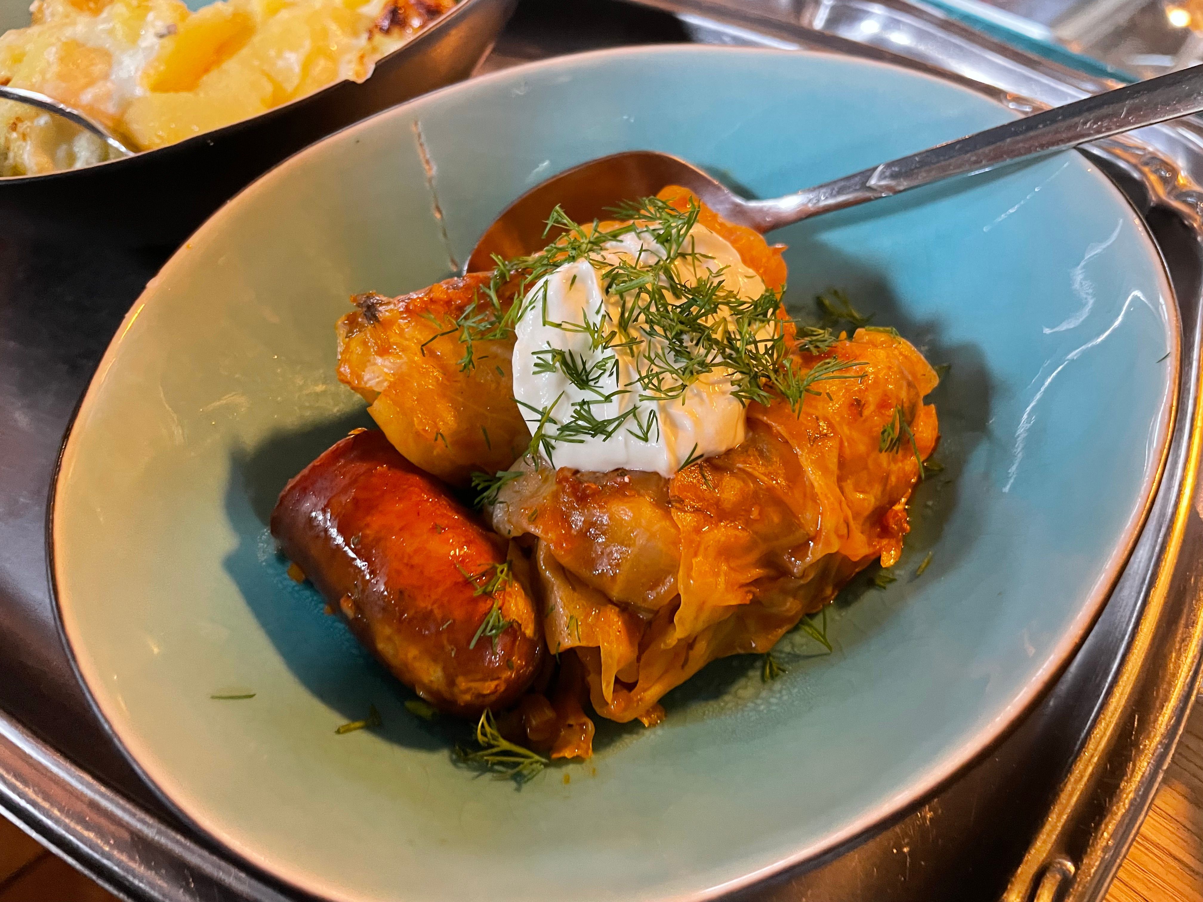 Rumänische Kohlrouladen mit Schweinehackfleisch