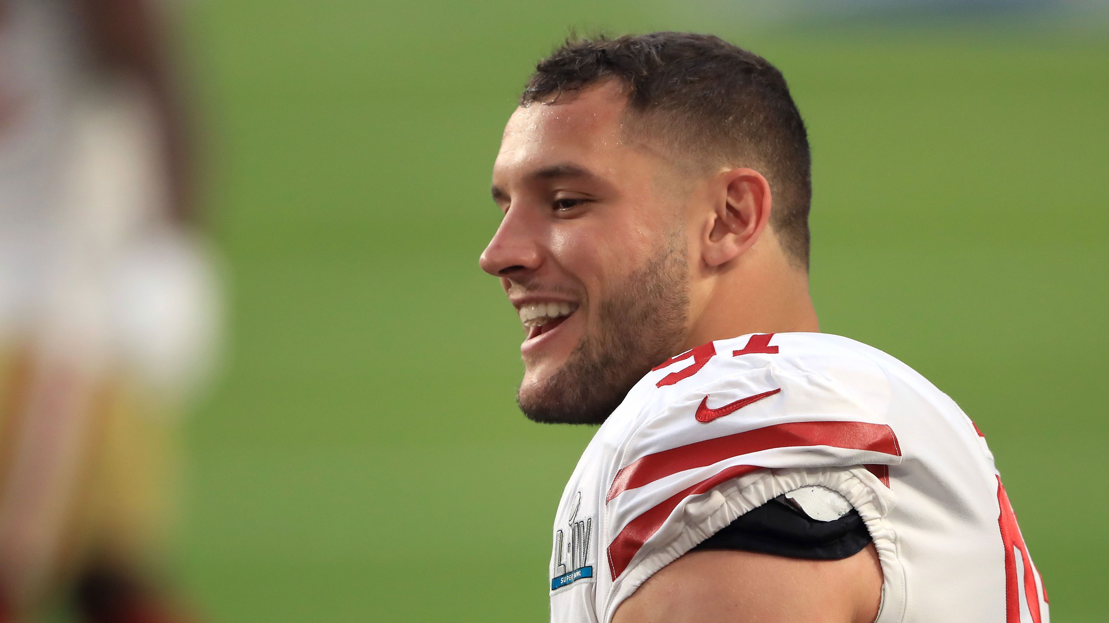 
                <strong>Platz 9: Nick Bosa (San Francisco 49ers)</strong><br>
                Spielstärke: 90
              