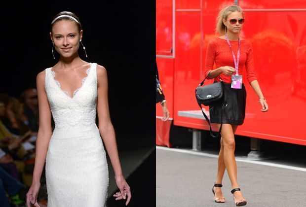 
                <strong>Dasha Kapustina</strong><br>
                Das Model hat schon für Karl Lagerfeld, Gucci, Dior, Chanel, usw. gearbeitet
              