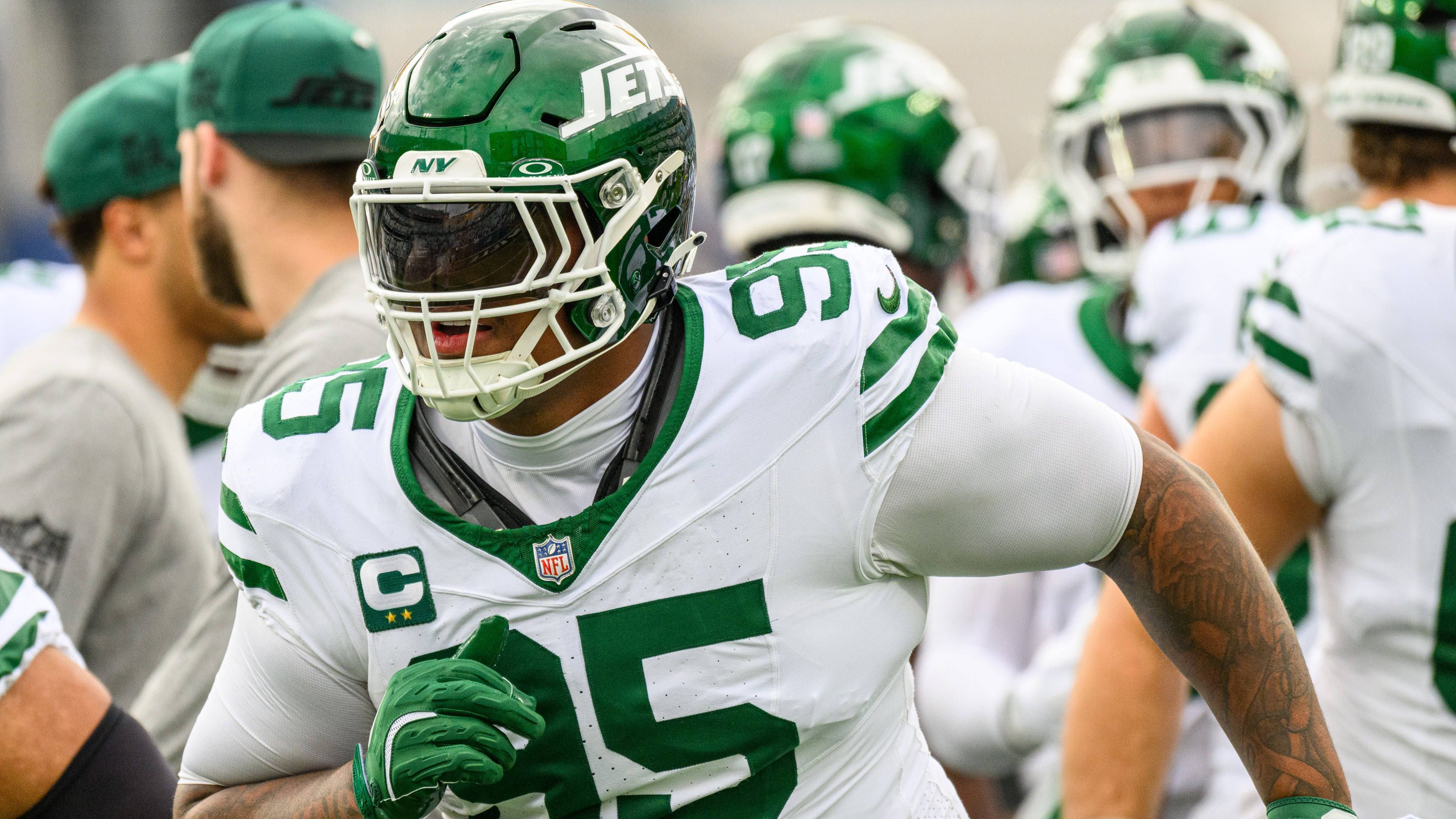 <strong>Platz 5: Quinnen Williams</strong><br>- Team: New York Jets<br>- Ranking 2024: Platz 2