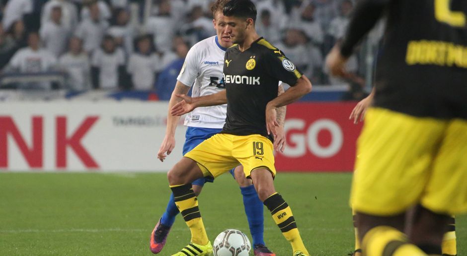 
                <strong>Mahmoud Dahoud</strong><br>
                Dahoud bekommt die Chance von Anfang an, muss aber noch vor der Pause raus, nachdem ihm ein Magdeburger ins Kreuz gesprungen ist. Bis dahin eine unauffällige Vorstellung. ran-Note: 3
              