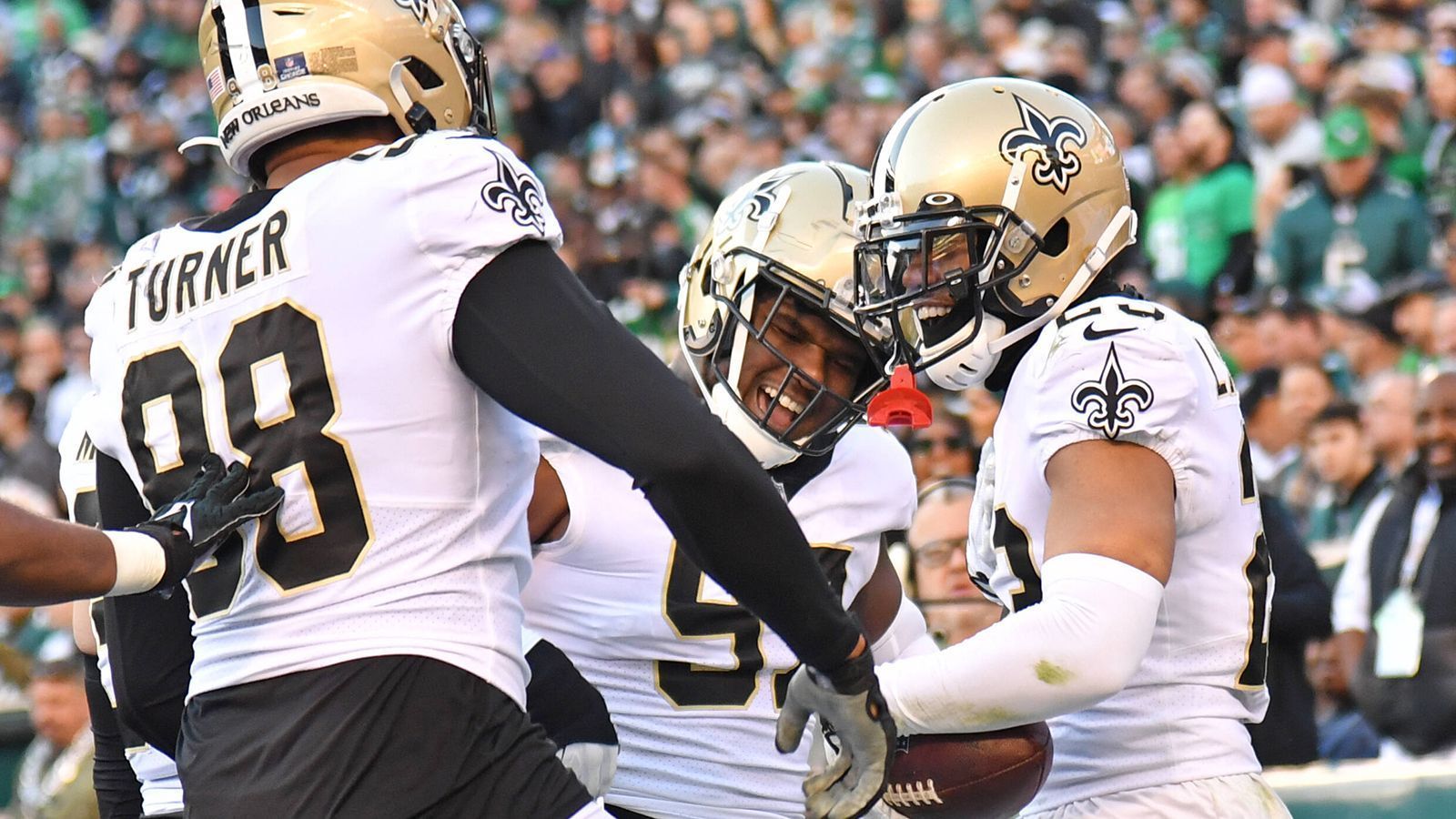 
                <strong>New Orleans Saints </strong><br>
                Anzahl der Compensatory Picks: Pick-Nummer: 257 (Runde sieben)
              