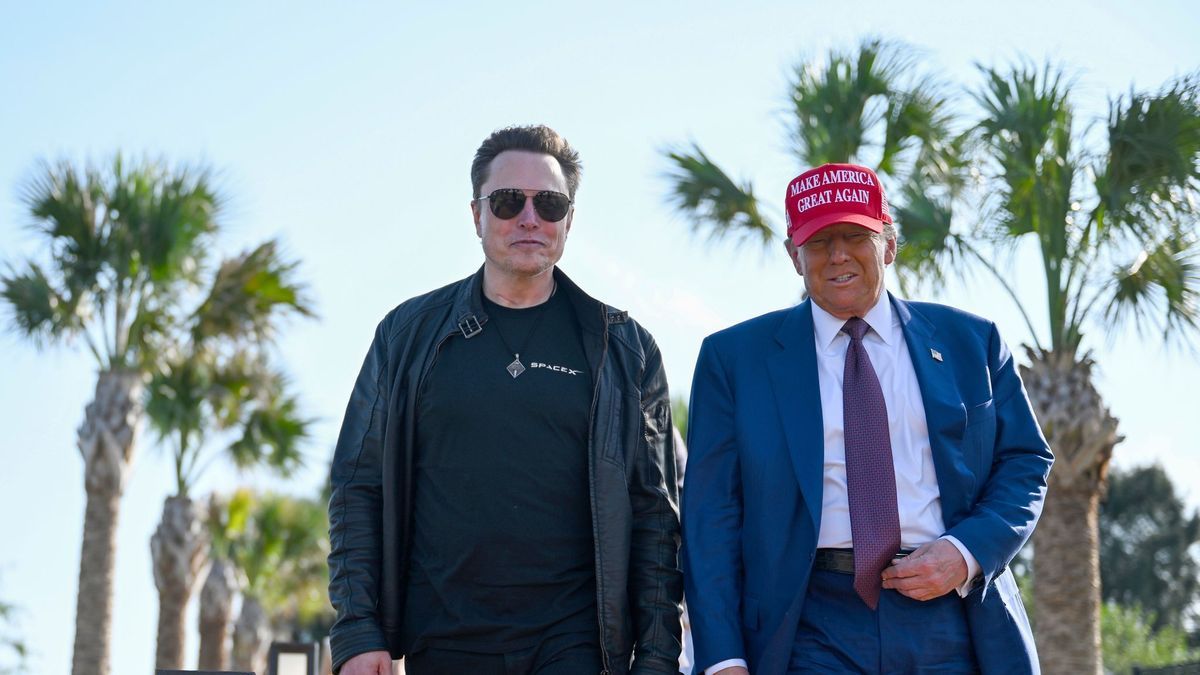 Elon Musk und Donald Trump 