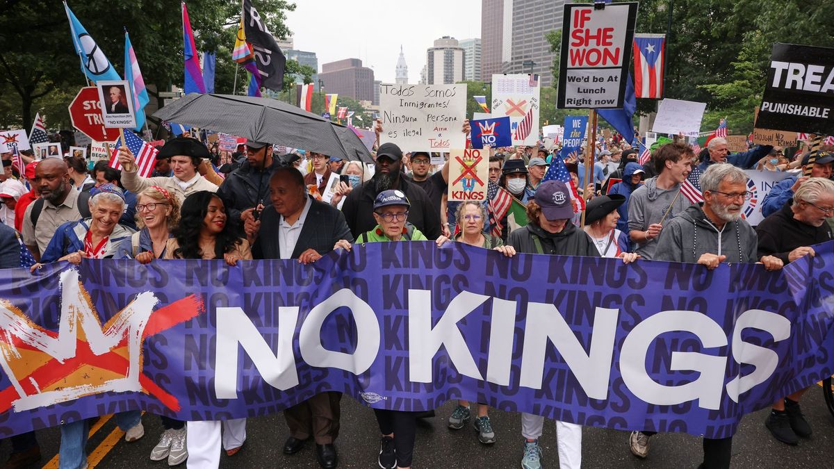 "No Kings"-Proteste in Pennsylvania