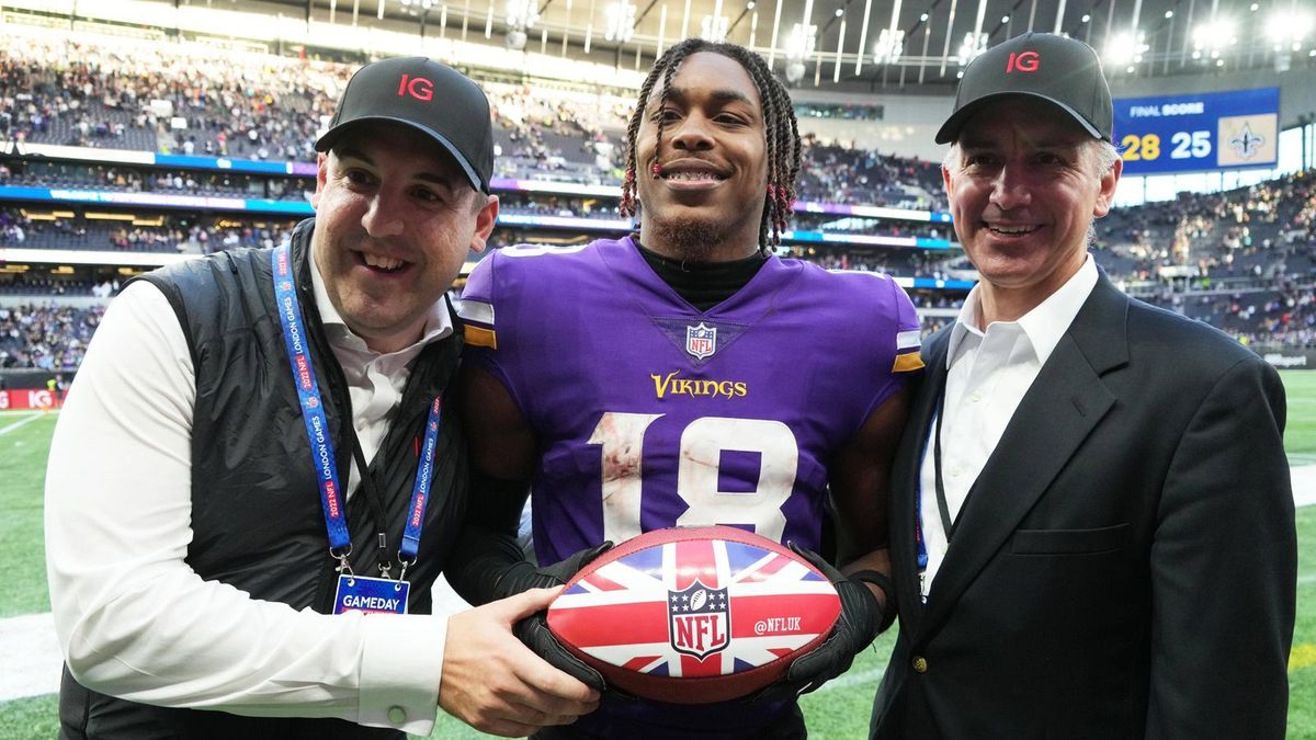 Justin Jefferson (Minnesota Vikings) London Game 2022