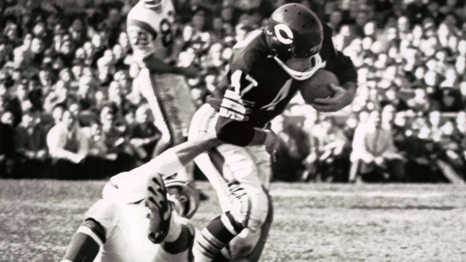 
                <strong>Chicago Bears – Johnny Morris</strong><br>
                &#x2022; 5.059 Receiving Yards<br>&#x2022; von 1958 bis 1967<br>
              
