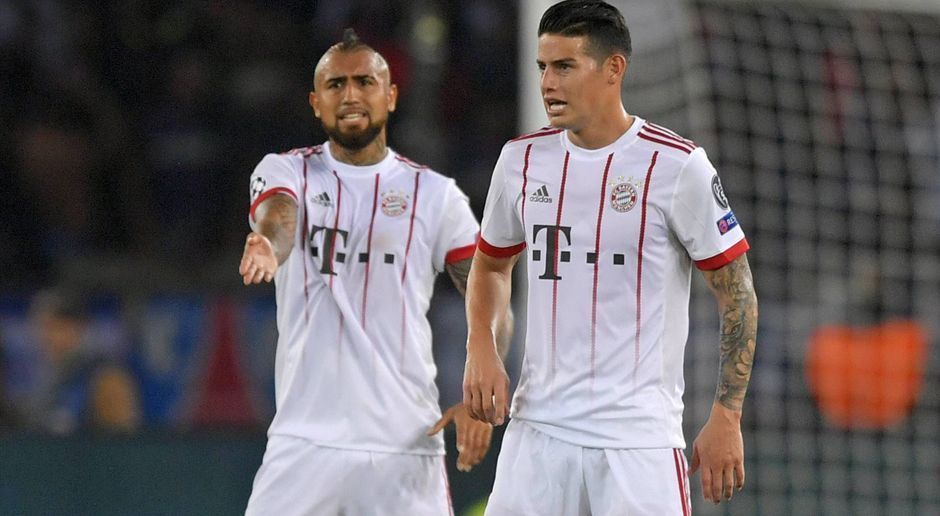 
                <strong>James Rodriguez (FC Bayern München)</strong><br>
                James ist über weite Strecken sehr blass, bietet sich wenig als Anspielstation an und zeigt vor dem Tor keine Präsenz. Zur Halbzeit nimmt Carlo Ancelotti ihn aus dem Spiel. ran-Note: 5. 
              