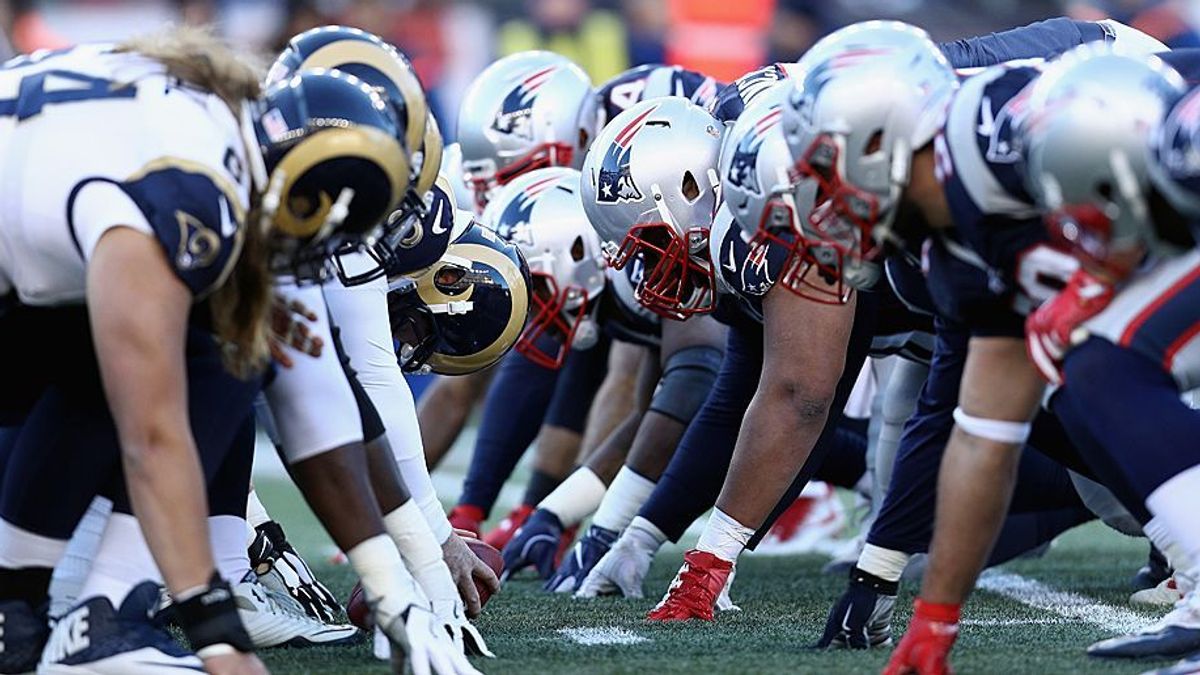 Rams versus Patriots