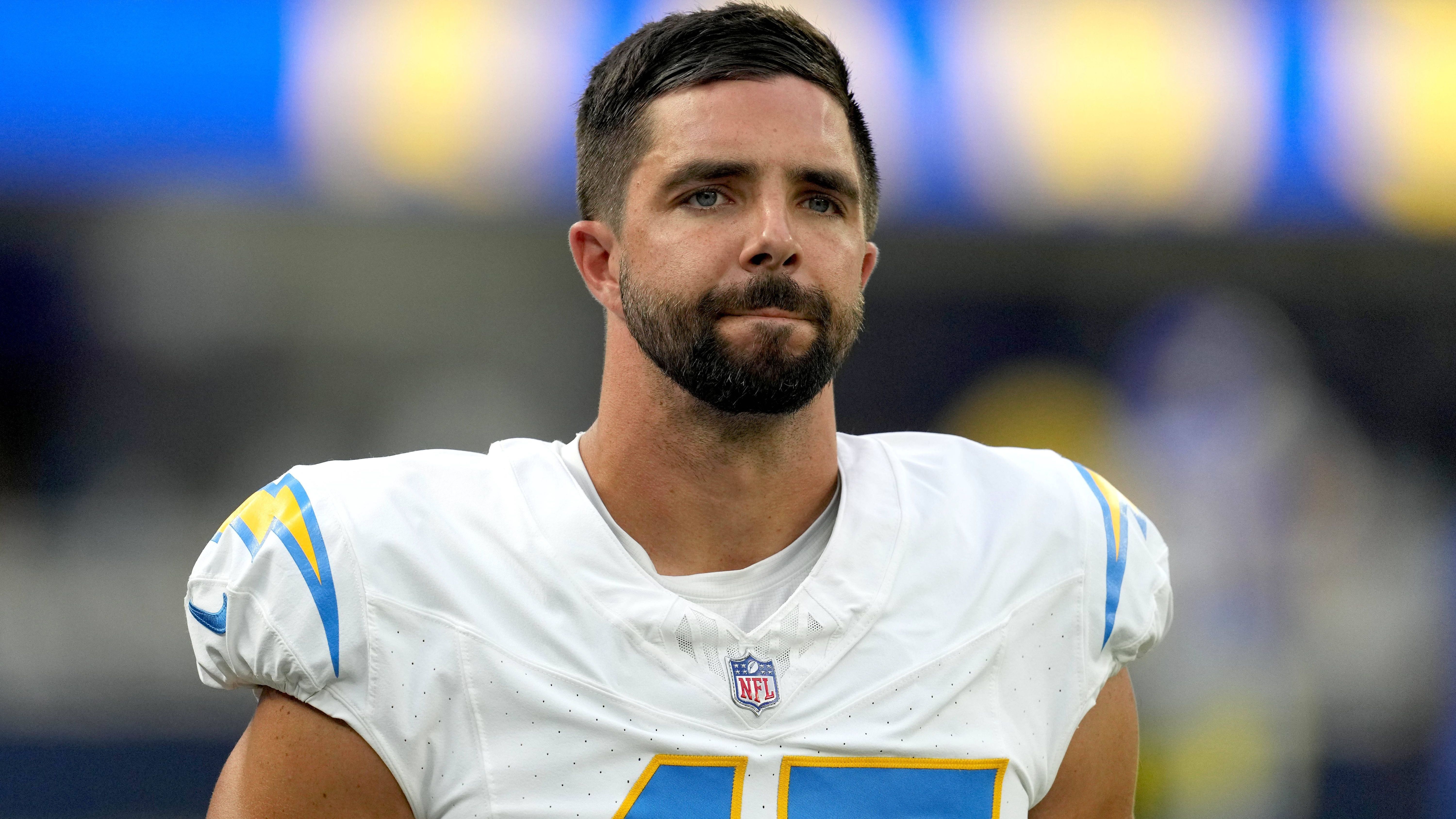 <strong>Los Angeles Chargers: Josh Harris<br></strong>Alter: 34 Jahre, 11 Monate und 14 Tage<br>Geburtsdatum: 27. April 1989<br>Position: Long Snapper