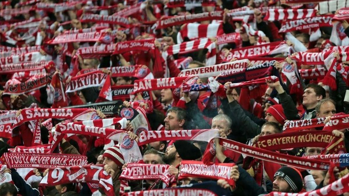 Fünf Bayern-Fans erhalten internationale Stadionsperren