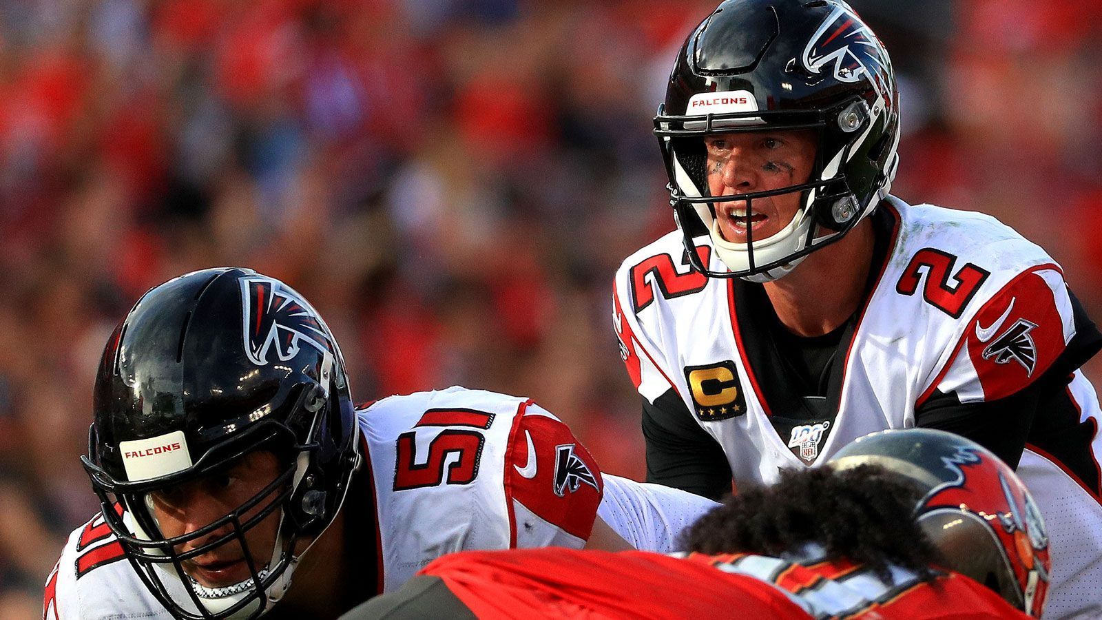 
                <strong>Atlanta Falcons: Matt Ryan</strong><br>
                Position: QuarterbackIm Team seit: 13 Saisons
              