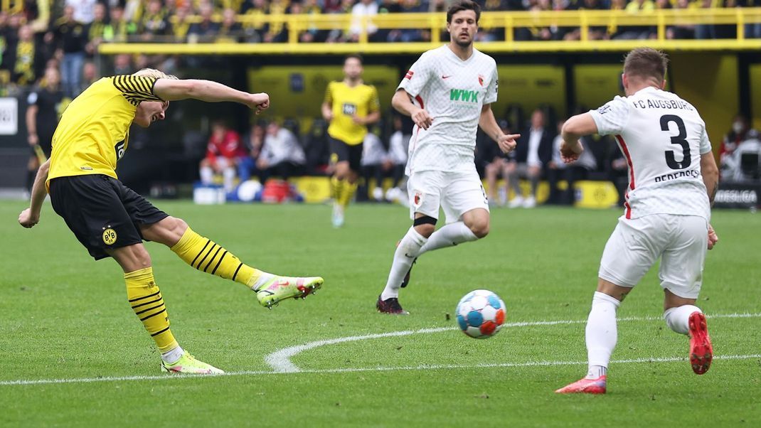 Bundesliga Dortmund baut gegen Augsburg die Heimserie aus