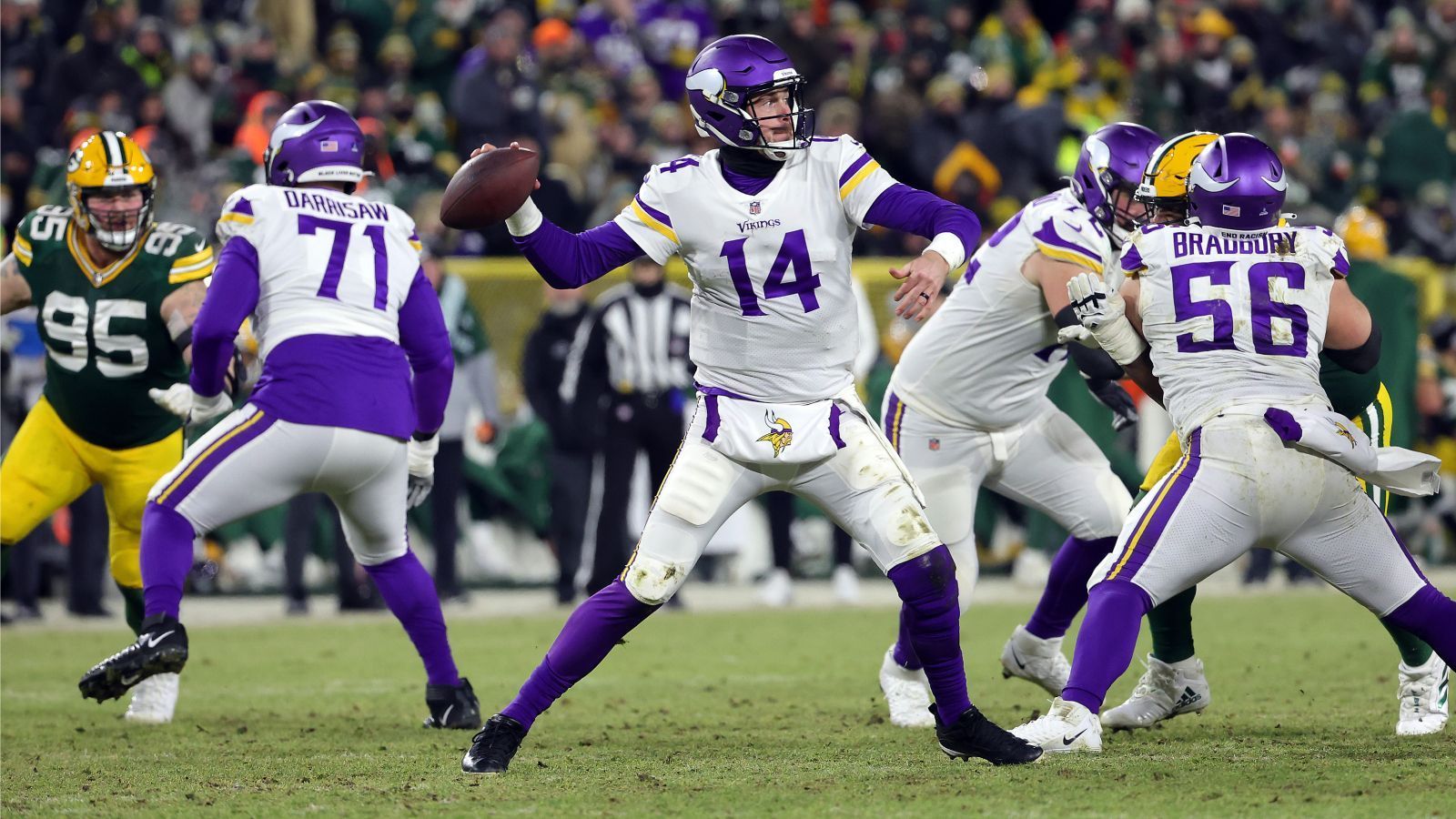 
                <strong>Sean Mannion</strong><br>
                &#x2022; Aktuelles Team: Minnesota Vikings<br>&#x2022; In der NFL seit: 2015<br>&#x2022; Starts seit in der Regular Season seit 2015: 3<br>&#x2022; Karriereverdienst: 6.205.461 Dollar<br>
              