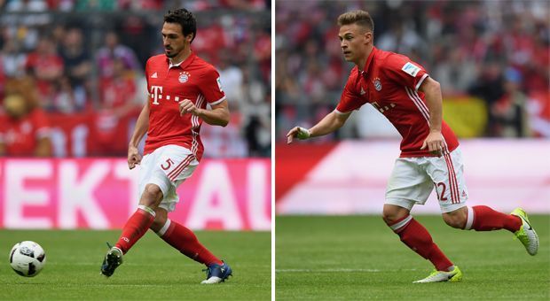 
                <strong>Mats Hummels ODER Joshua Kimmich</strong><br>
                Wird auch Mats Hummels rechtzeitig zum Anpfiff fit, gehört ihm der zweite Platz in Bayerns Innenverteidigung. Verliert der am Sprunggelenk verletzte Weltmeister den Wettlauf gegen die Zeit, würden wir stattdessen Joshua Kimmich bringen. Eine weitere Möglichkeit wäre, David Alaba in die Mitte zu ziehen und Juan Bernat links hinten beginnen zu lassen, aber: Real ist vor allem über die Außen gefährlich und Bernat hatte auf höchstem Niveau immer wieder Probleme.
              