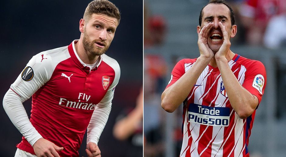 
                <strong>Innenverteidigung: Shkodran Mustafi vs. Diego Godin</strong><br>
                In der Innenverteidigung spielt Weltmeister Shkodran Mustafi für den FC Arsenal. Sein Gegenspieler ist Kämpfernatur Diego Godin, der in den vergangenen Spielen als Kapitän der Colchoneros auftrat. Während Godin ein wichtige Stütze in der Atletico-Abwehr ist, hagelte es zuletzt heftige Kritik gegen Mustafi, der sich einige Patzer und Aussetzer leistete. Beispielsweise verschuldete er ein Gegentor im Spiel gegen Newcastle. Punkt für Diego Godin - 1:2 für Atletico. 
              