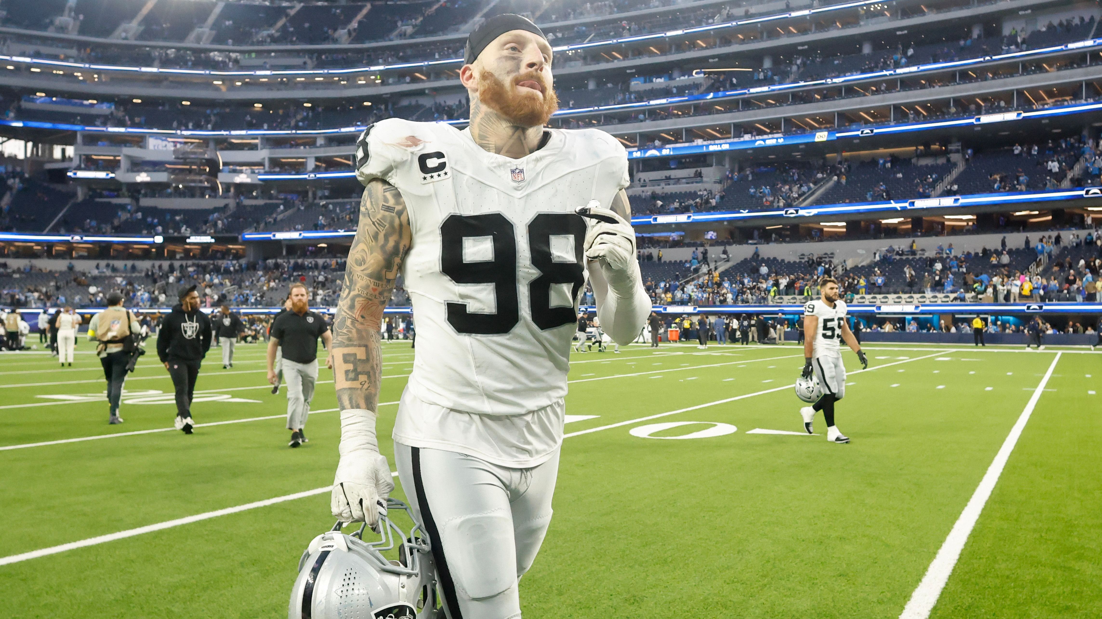 <strong>Las Vegas Raiders: Maxx Crosby</strong><br><strong>Position:</strong> Defensive End