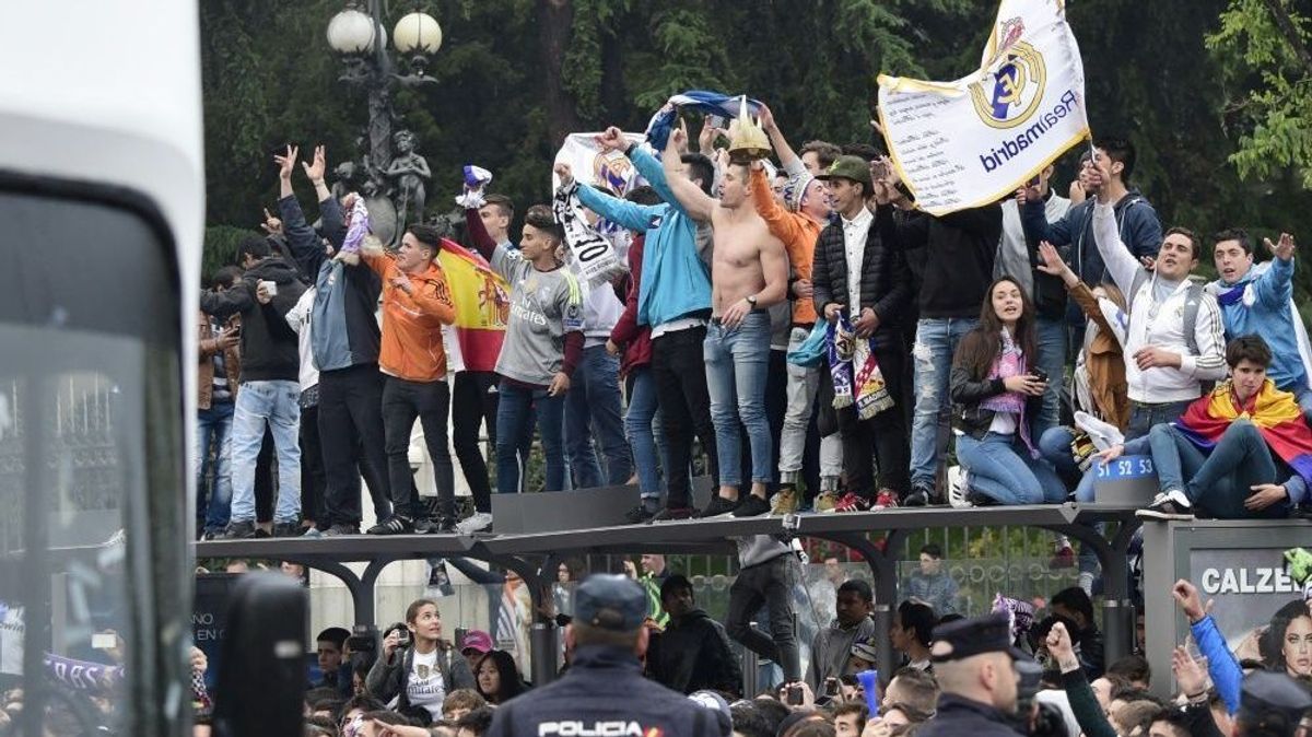 Klub-Bitte: Real-Fans sollen sich zurückhalten