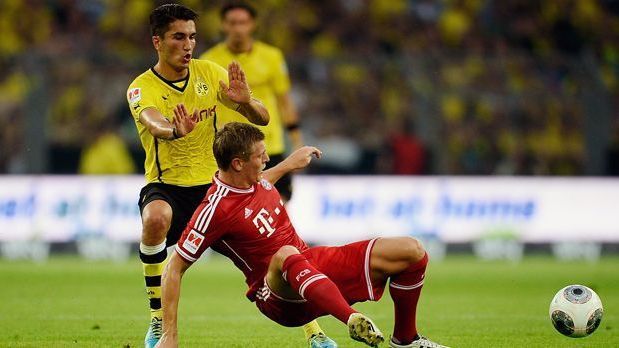 <strong>Supercup 2013 gegen Borussia Dortmund</strong><br>Ein Jahr danach revanchierte sich wiederum der BVB für die Pleite 2012 und gewann im Supercup mit 4:2. Kroos spielte im Dortmunder Signal-Iduna-Park 85 Minuten.
