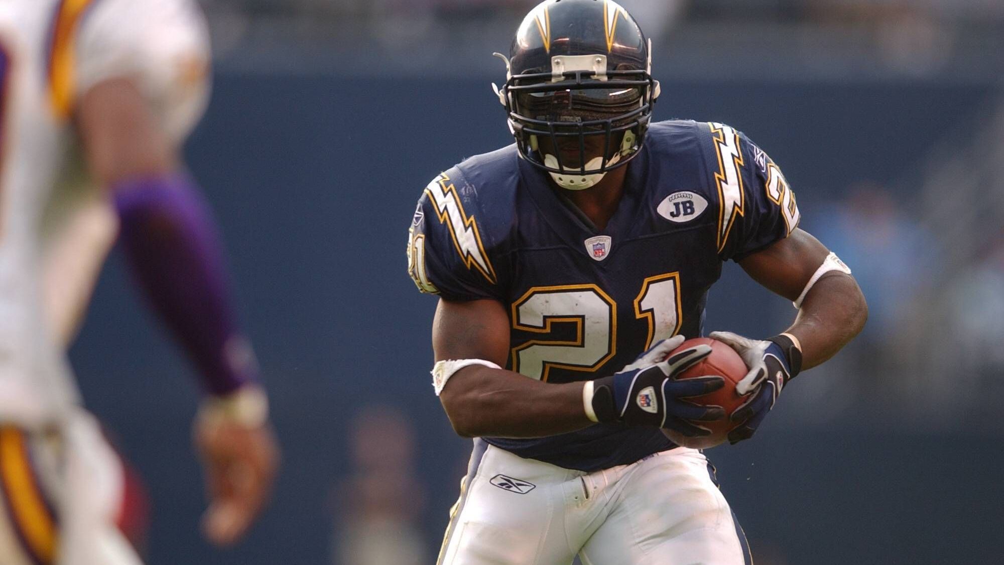<strong>Los Angeles Chargers - LaDainian Tomlinson</strong><br>Rushing-Yards: 12.490<br>Rushing-Touchdowns: 138<br>Jahre im Team: 9<br>Absolvierte Spiele: 141