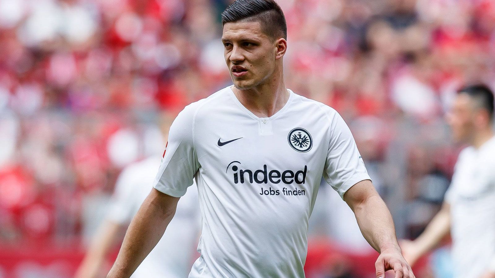 
                <strong>Sturm: Luka Jovic</strong><br>
                Jetzt kommt aber ein richtiger Büffel. Einen Stürmer wie Luka Jovic hatte man in Frankfurt seit Anthony Yeboah nicht mehr gesehen. Was für eine Energie, was für ein Zug zum Tor! Ob mit links, mit rechts oder mit dem Kopf, Jovic knallte die Dinger einfach ins Tor. Kein Wunder also, dass Real Madrid 60 Millionen Euro für den Serben auf den Tisch legte. In Madrid ist Jovic bislang allerdings noch nicht glücklich geworden. Aber auch in Frankfurt brauchte er ein Jahr Anlaufzeit.
              