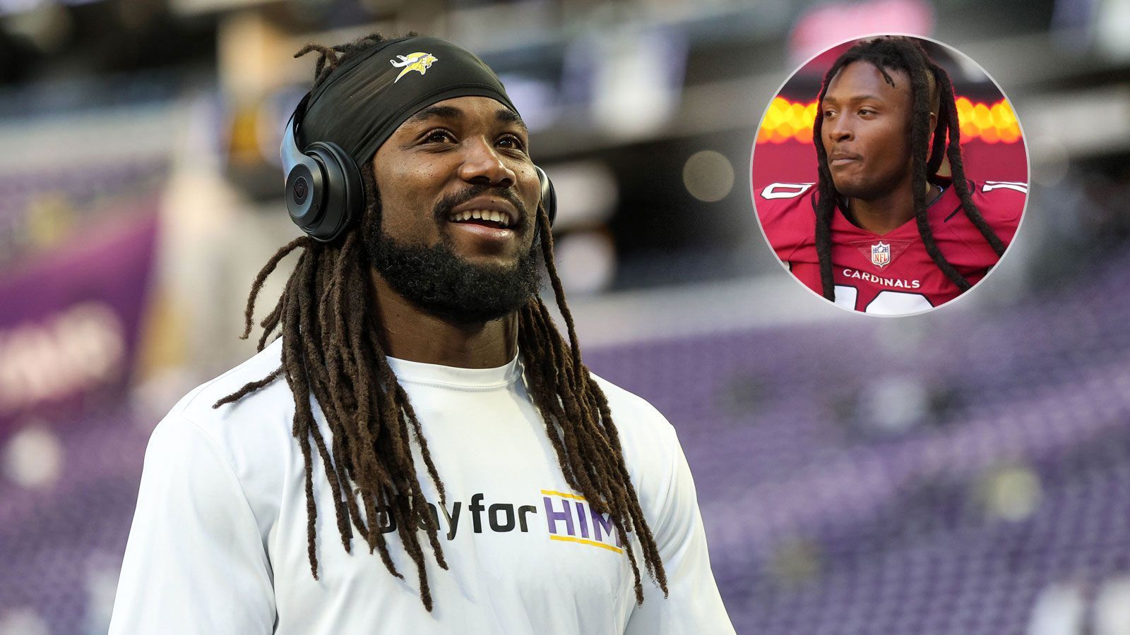 
                <strong>Dalvin Cook hofft auf Zusammenarbeit mit DeAndre Hopkins</strong><br>
                Bereits zuvor offenbarte der 27-Jährige im "The Adam Schefter Podcast", dass er gerne mit Wide Receiver DeAndre Hopkins, seines Zeichens aktuell ebenfalls Free Agent, zusammenspielen würde. "Wenn wir am Ende im selben Team landen, wäre das etwas Episches für die NFL", so der Free Agent, der zudem ergänzte: "Du weißt, was du von D-Hop bekommst und was er in deinen Kader einbringen kann. Für mich gilt dasselbe." Gesprochen haben die beiden angeblich noch nicht, Hopkins sei allerdings ein Spieler, zu dem Cook Kontakt aufnehmen wolle.
              